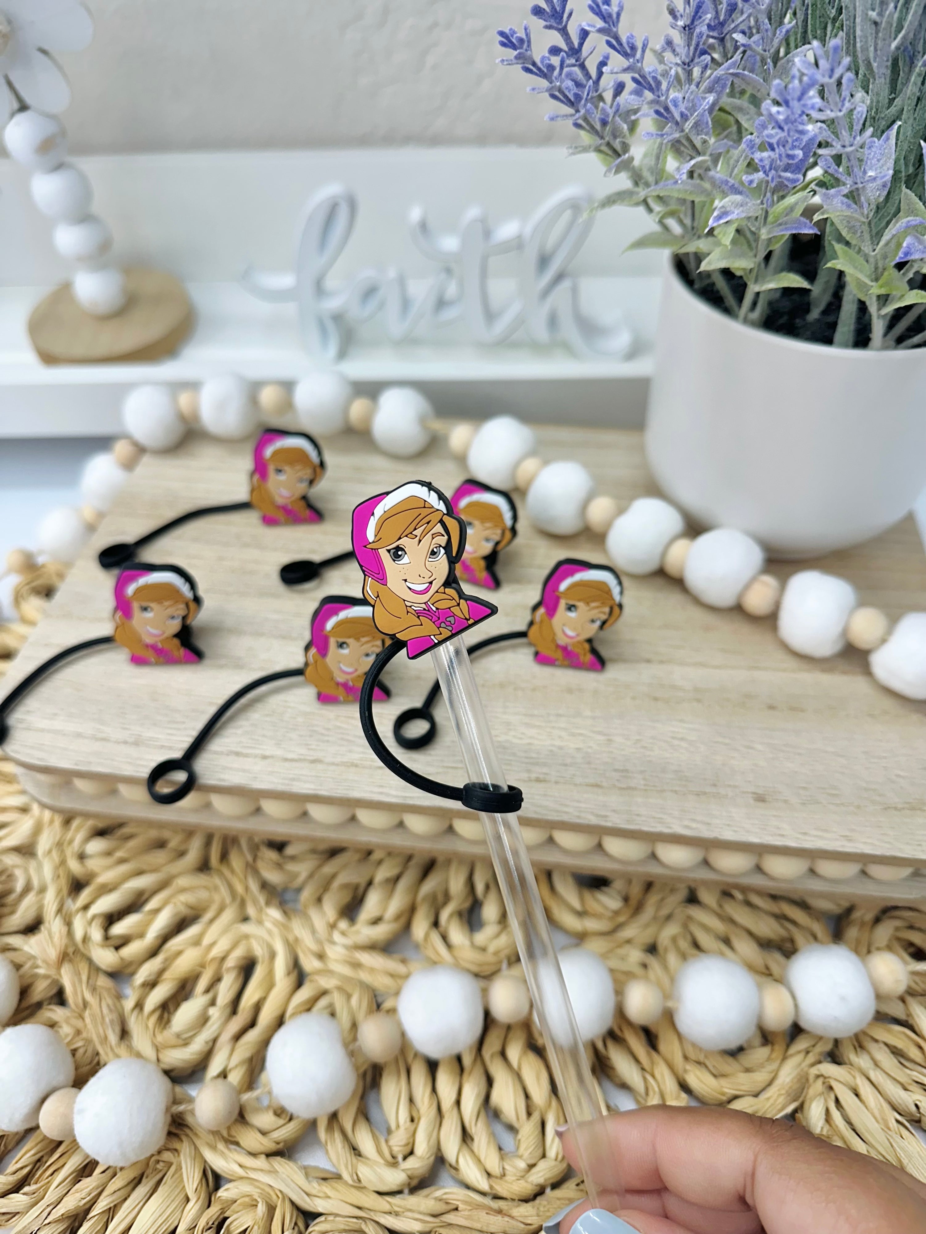 Princesa | Decoración para popote