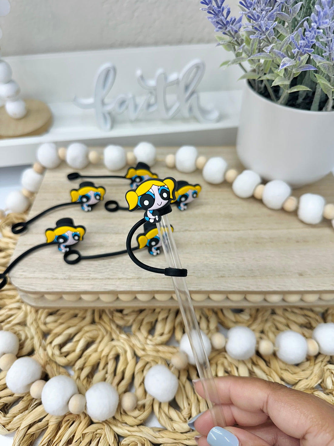 Yellow Girl | Straw Topper