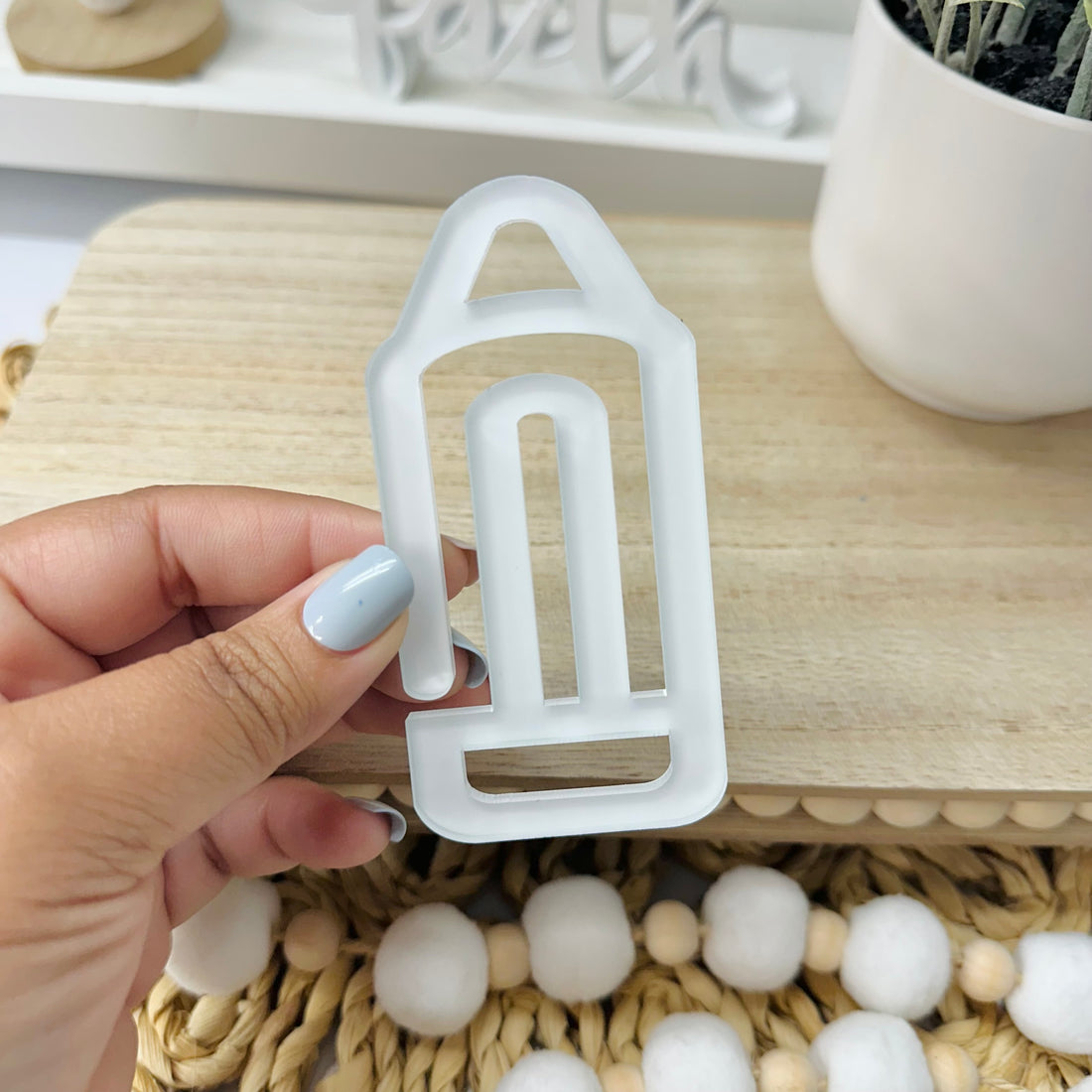 Sublimation Acrylic Pencil Paperclip Blanks