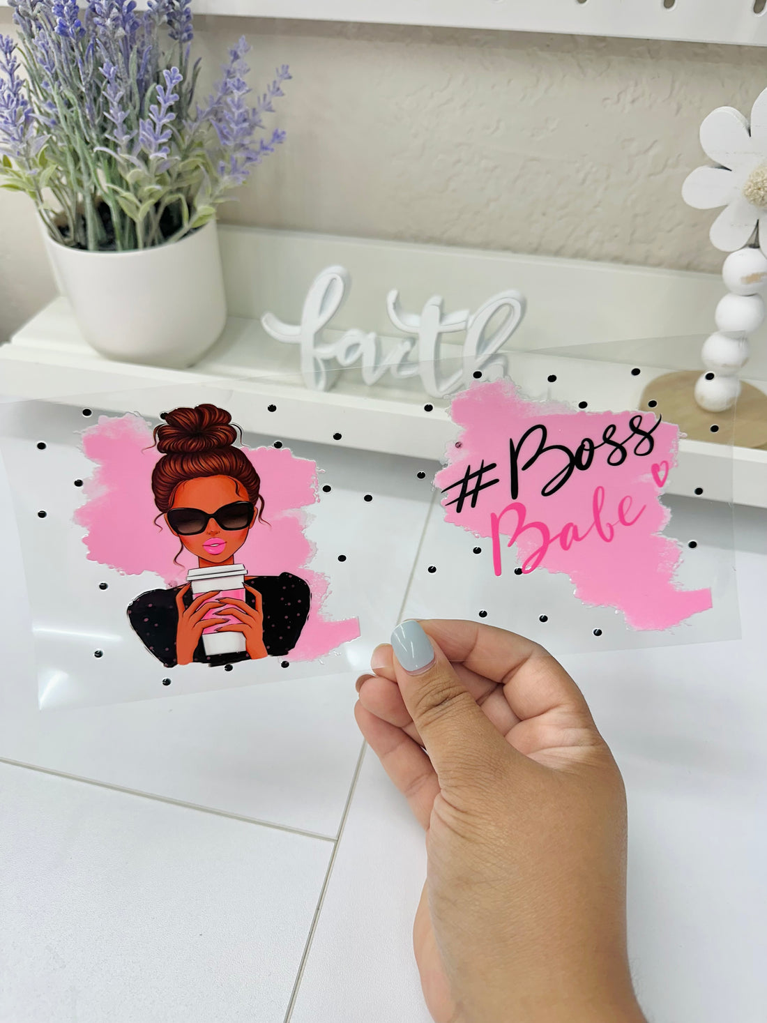 Boss Babe UV DTF Wrap