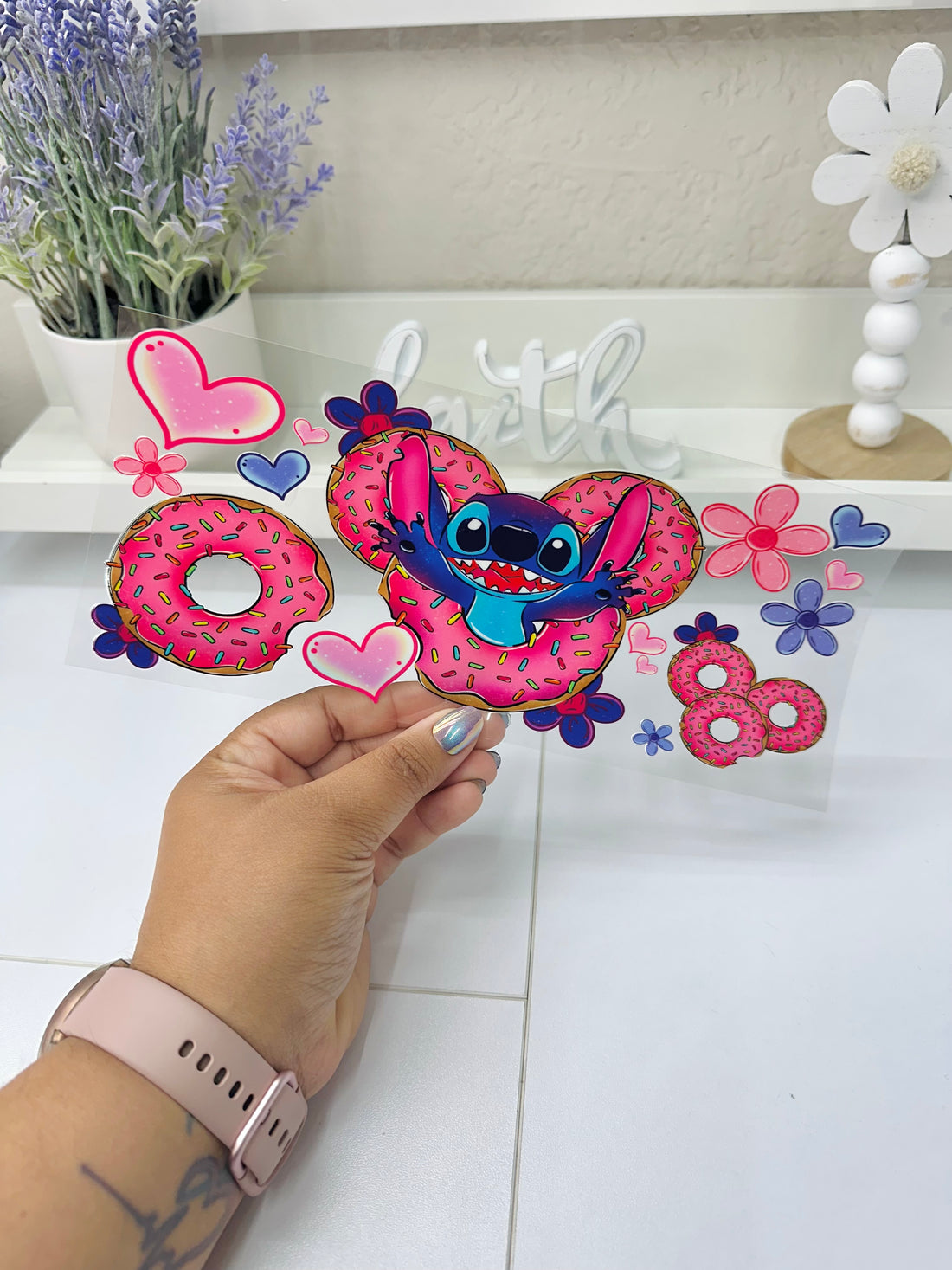 Blue alien cutie | UV DTF