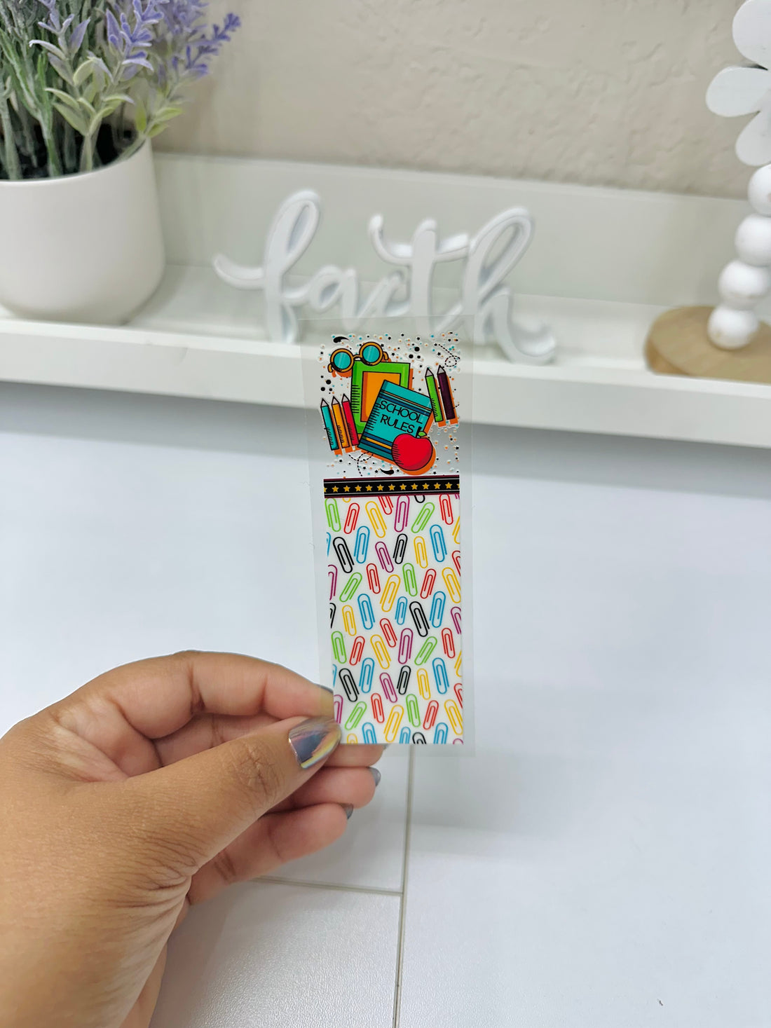 School | UVDTF Pen Wrap