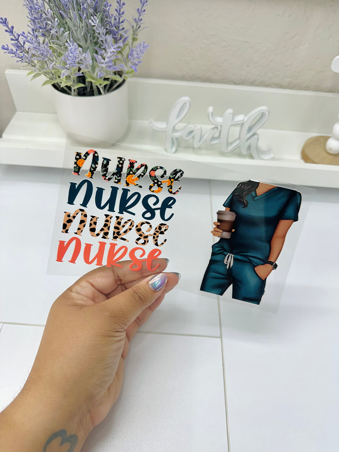 Nurse | UV DTF Wrap