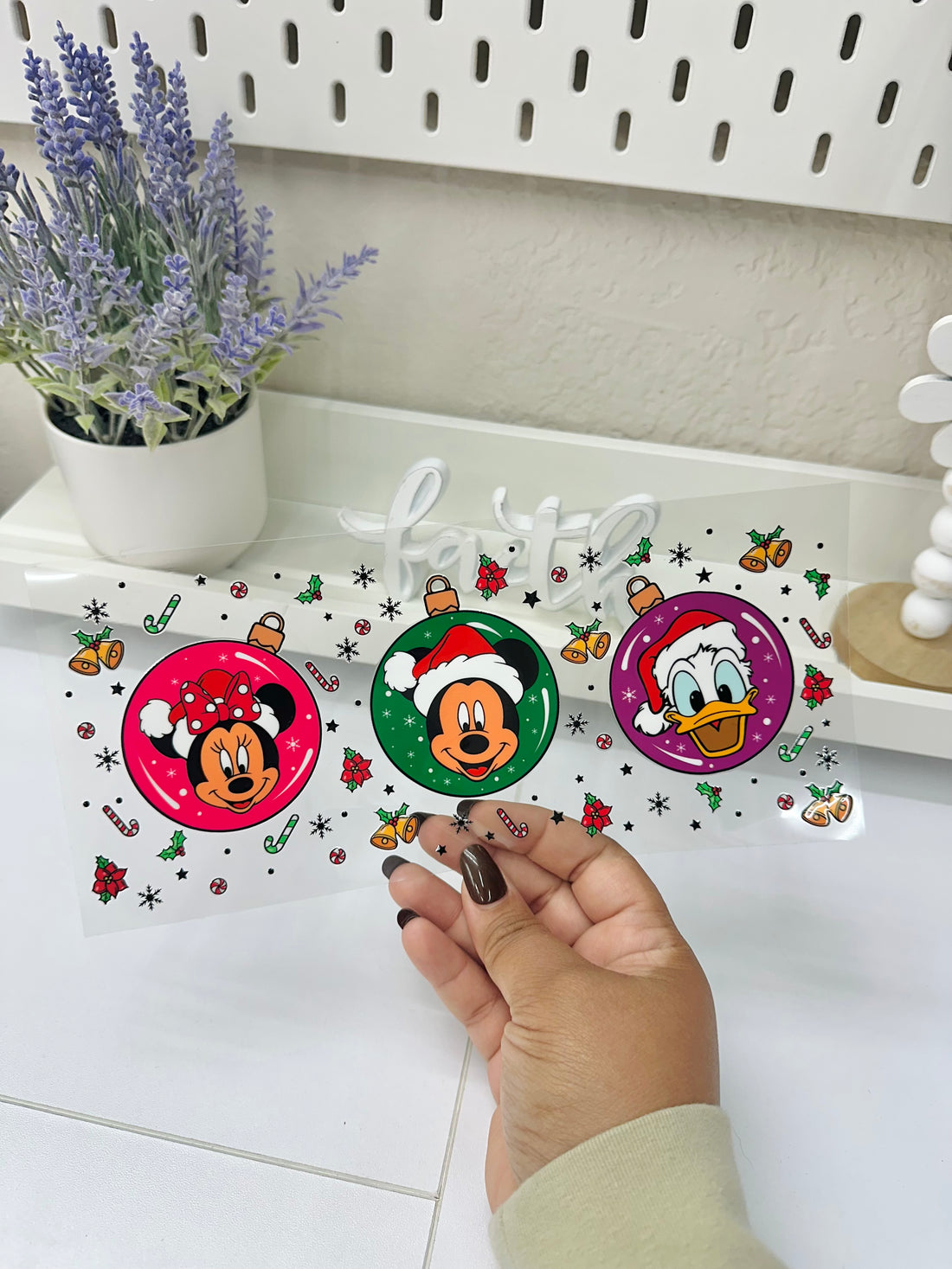 Mouse Ornaments | UV DTF