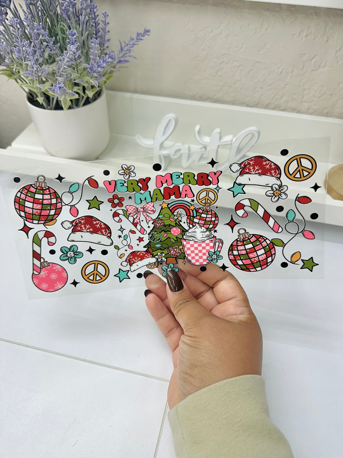 Very merry mama | UV DTF