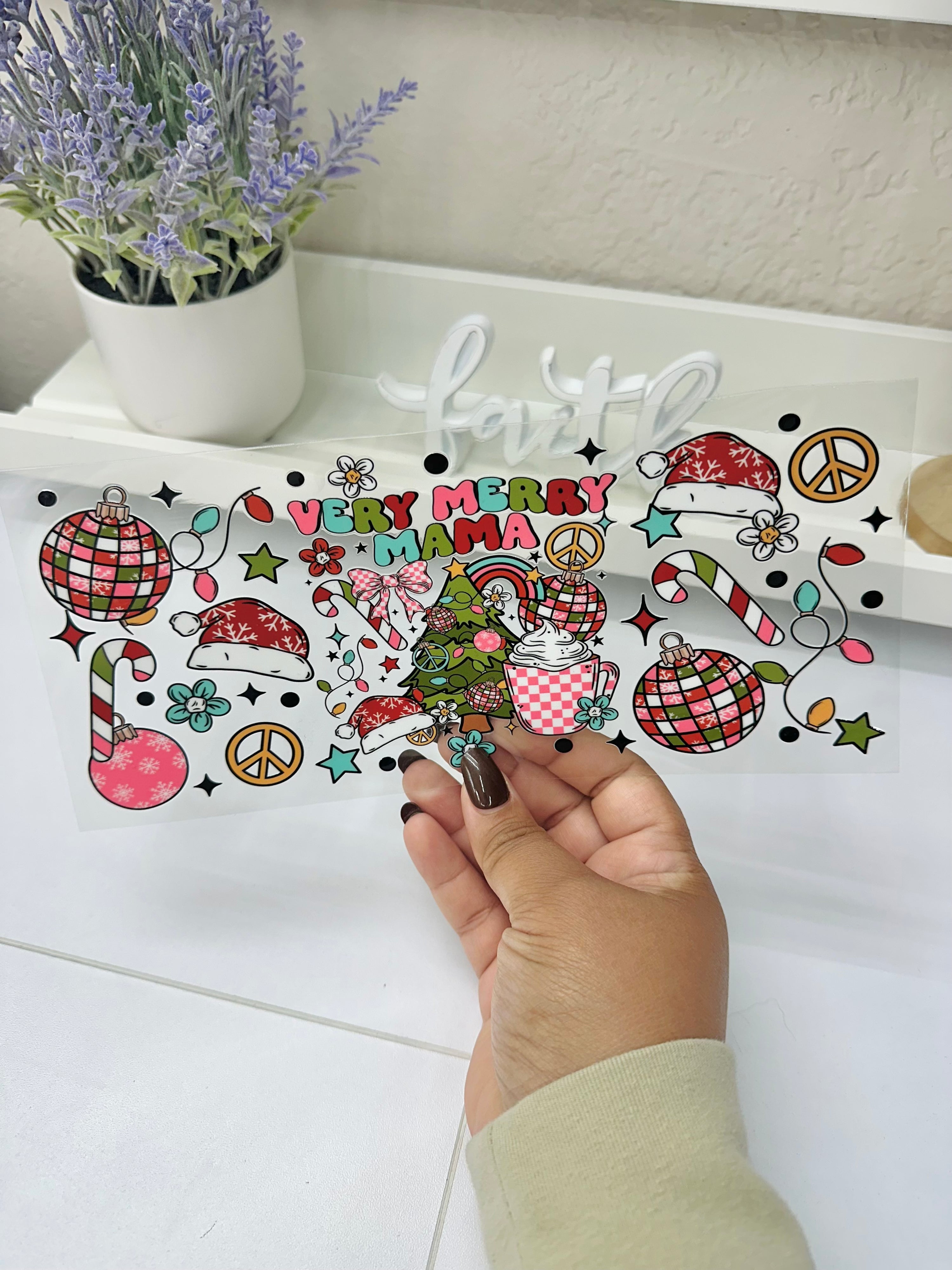 Very merry mama | UV DTF