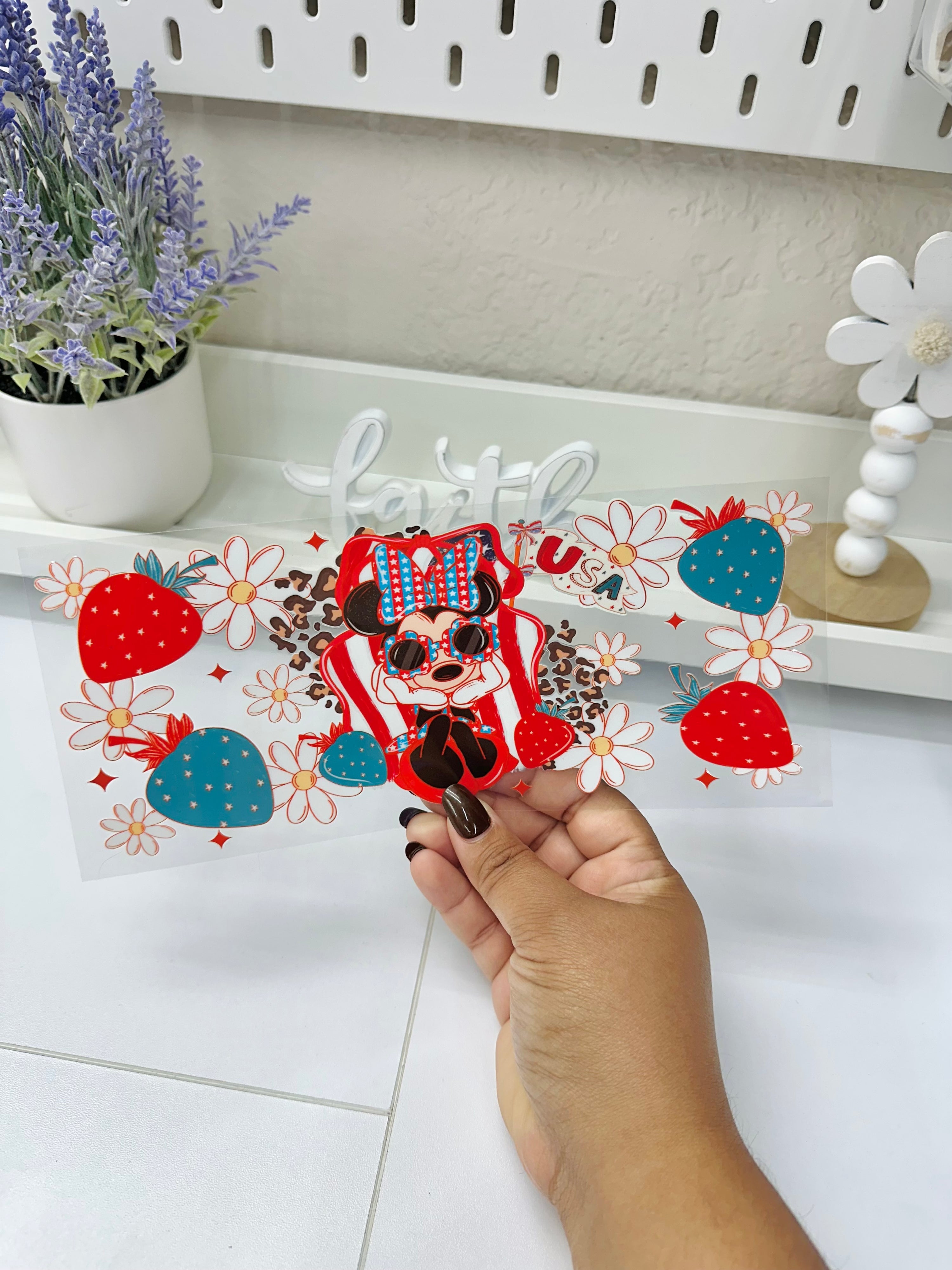 Cuarta Minnie | UV DTF