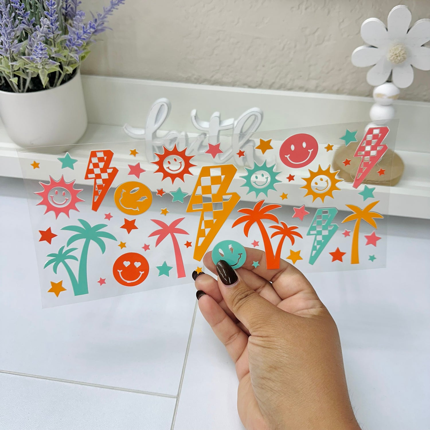 Retro Summer | UV DTF Wrap