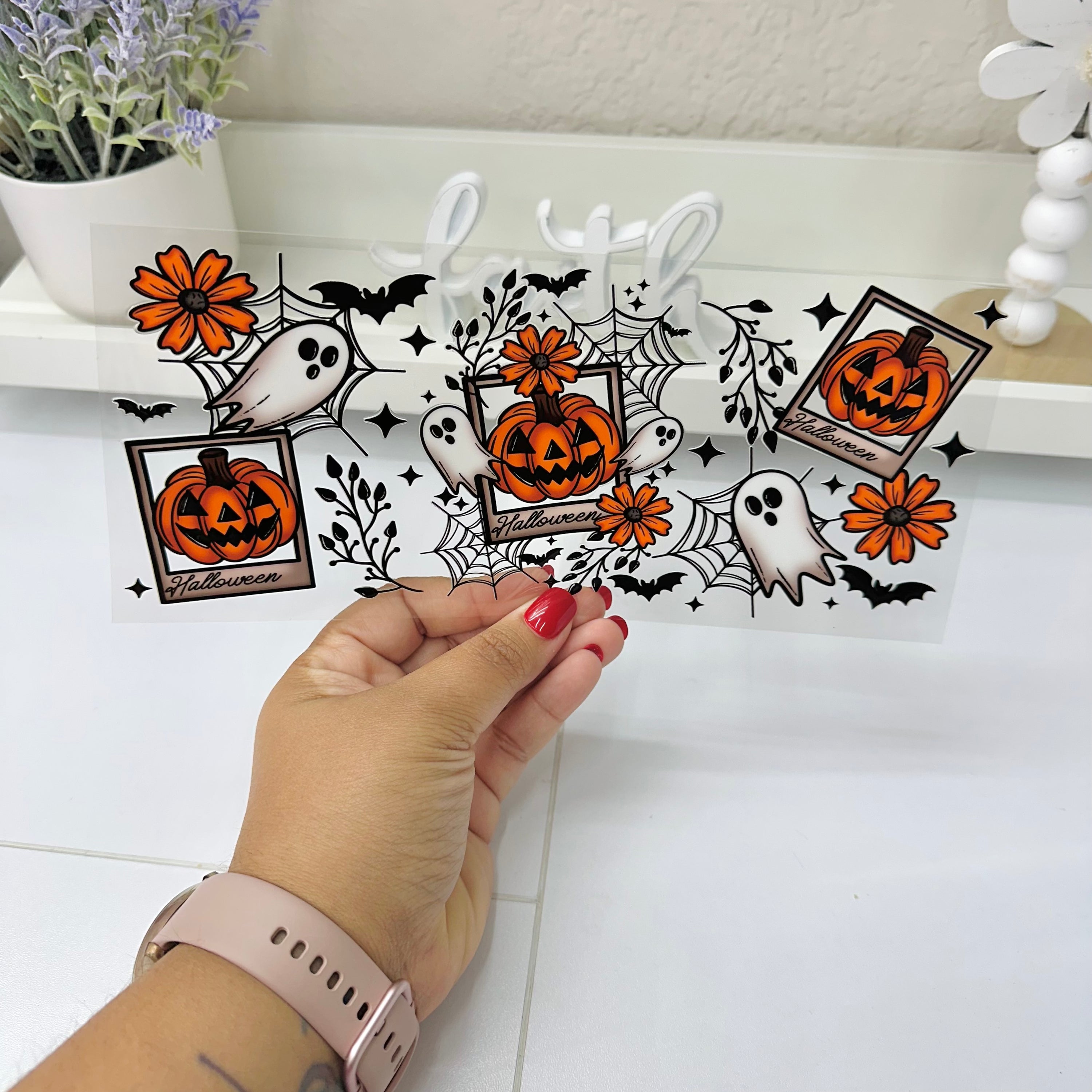 Tarjeta de Halloween | UV DTF