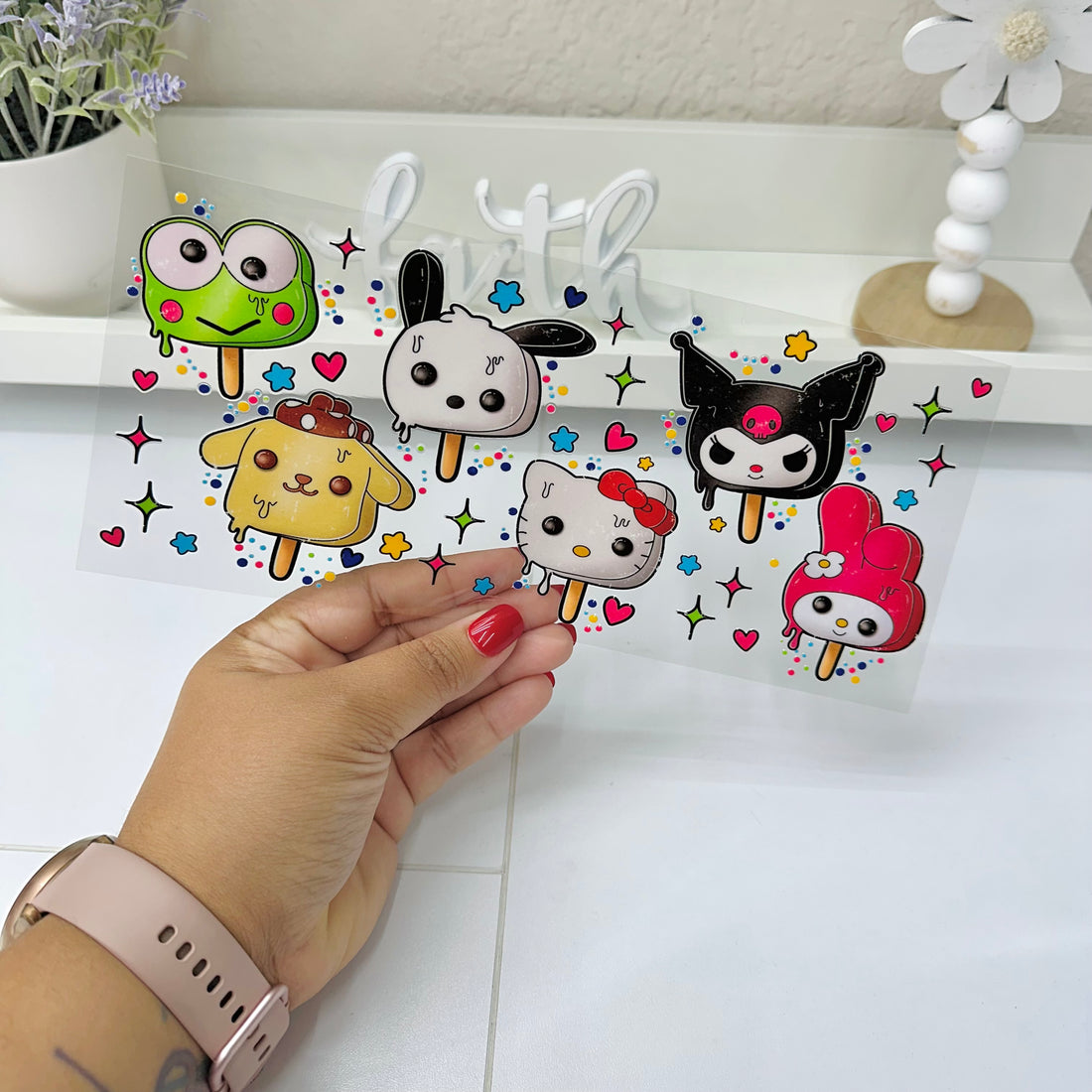 Cats popsicle | UV DTF Wrap