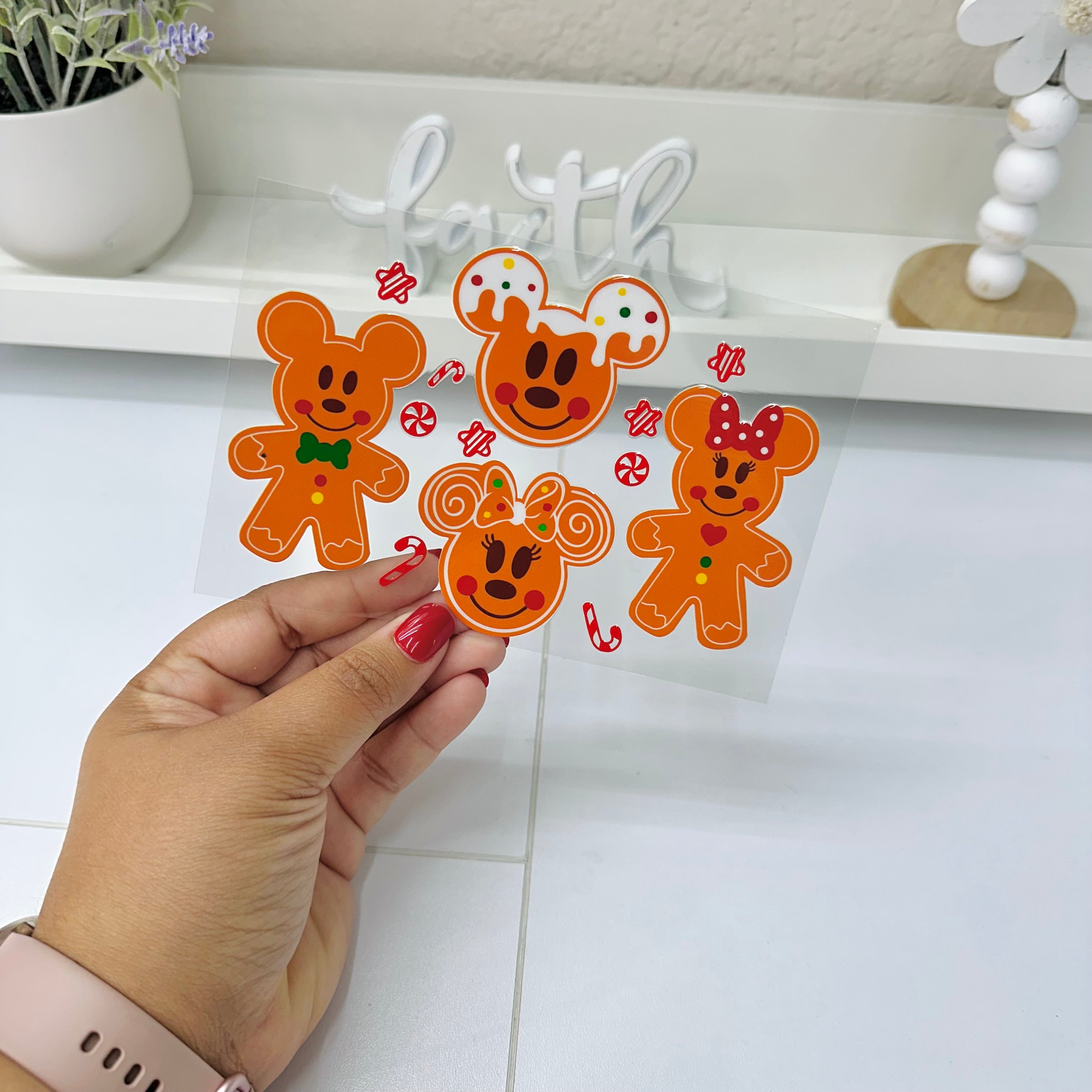 ChristmasCookies | UV DTF Decal