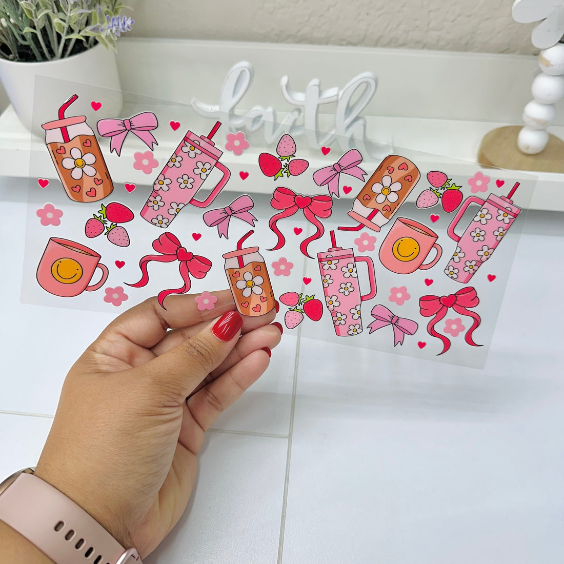 Girls Coffee | UV DTF Wrap