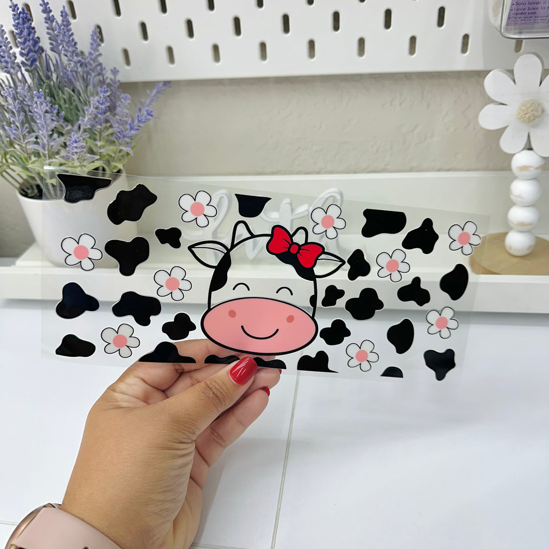 Cute Cow | UV DTF Wrap