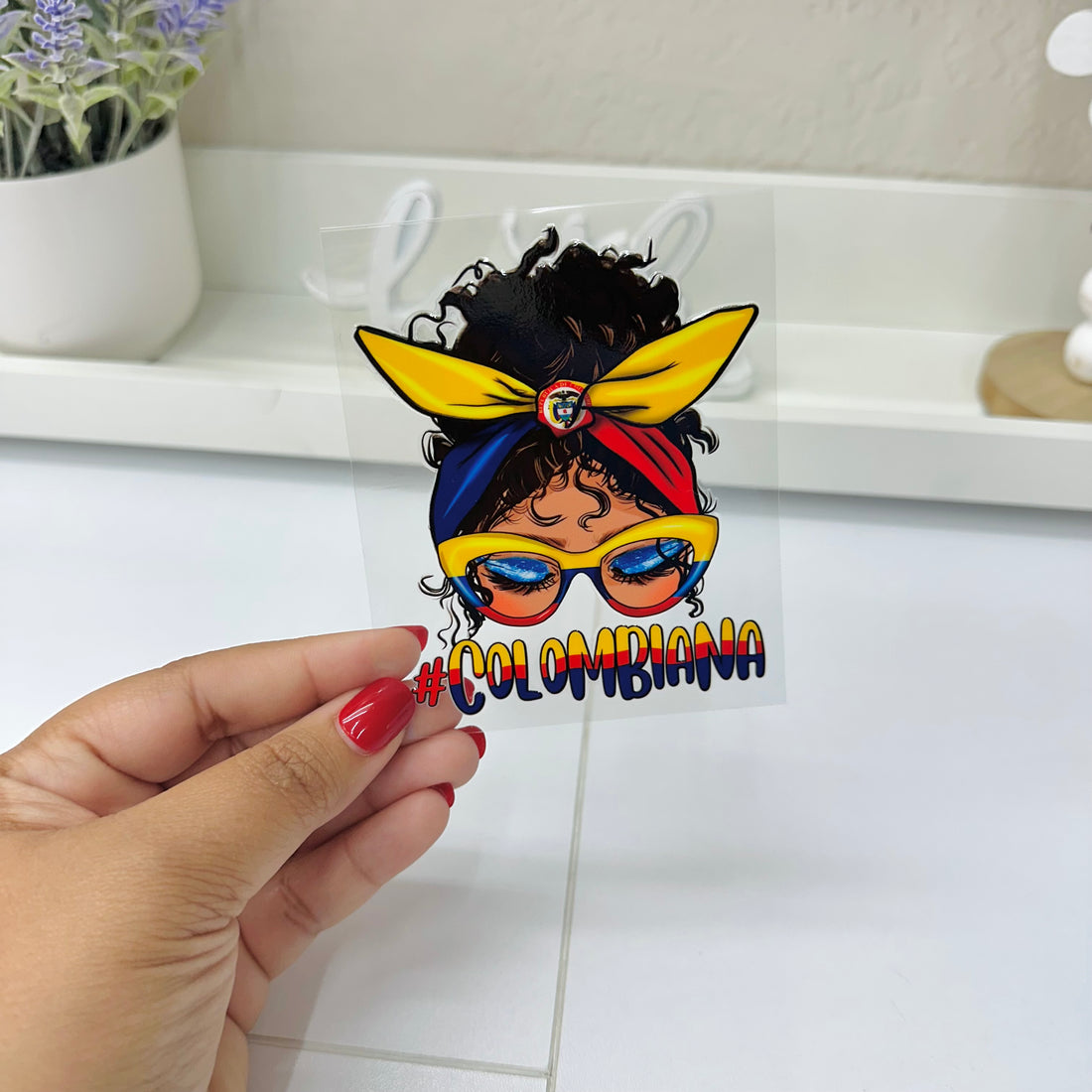 Colombiana UV DTF Decal