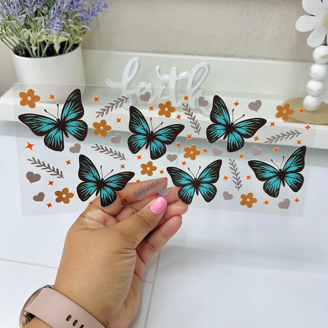 Butterfly | UV DTF Wrap