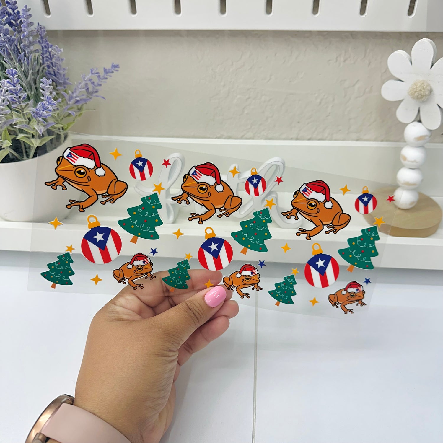Christmas Coqui | UV DTF Wrap