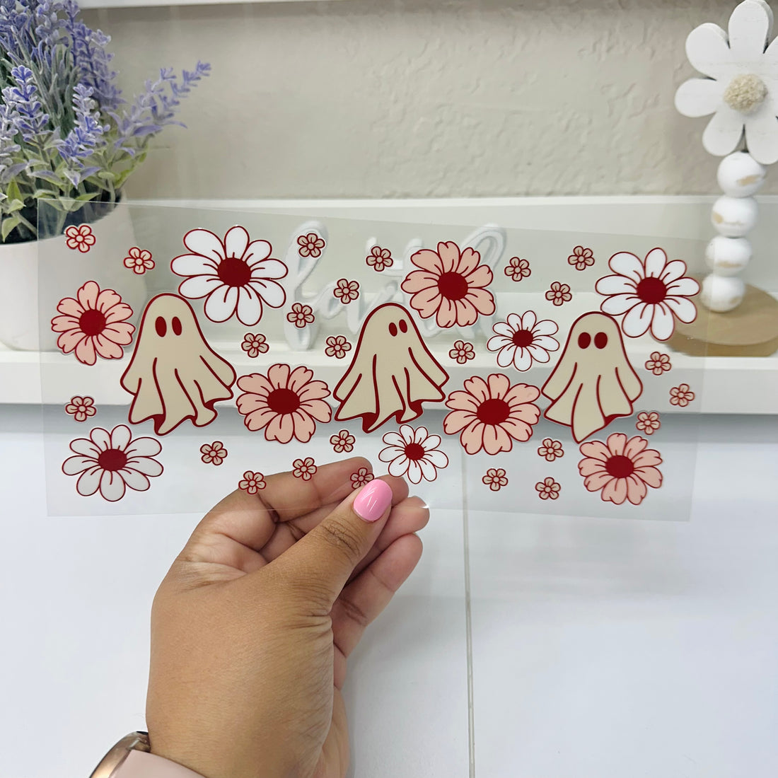 Boho Ghost | UV DTF Wrap