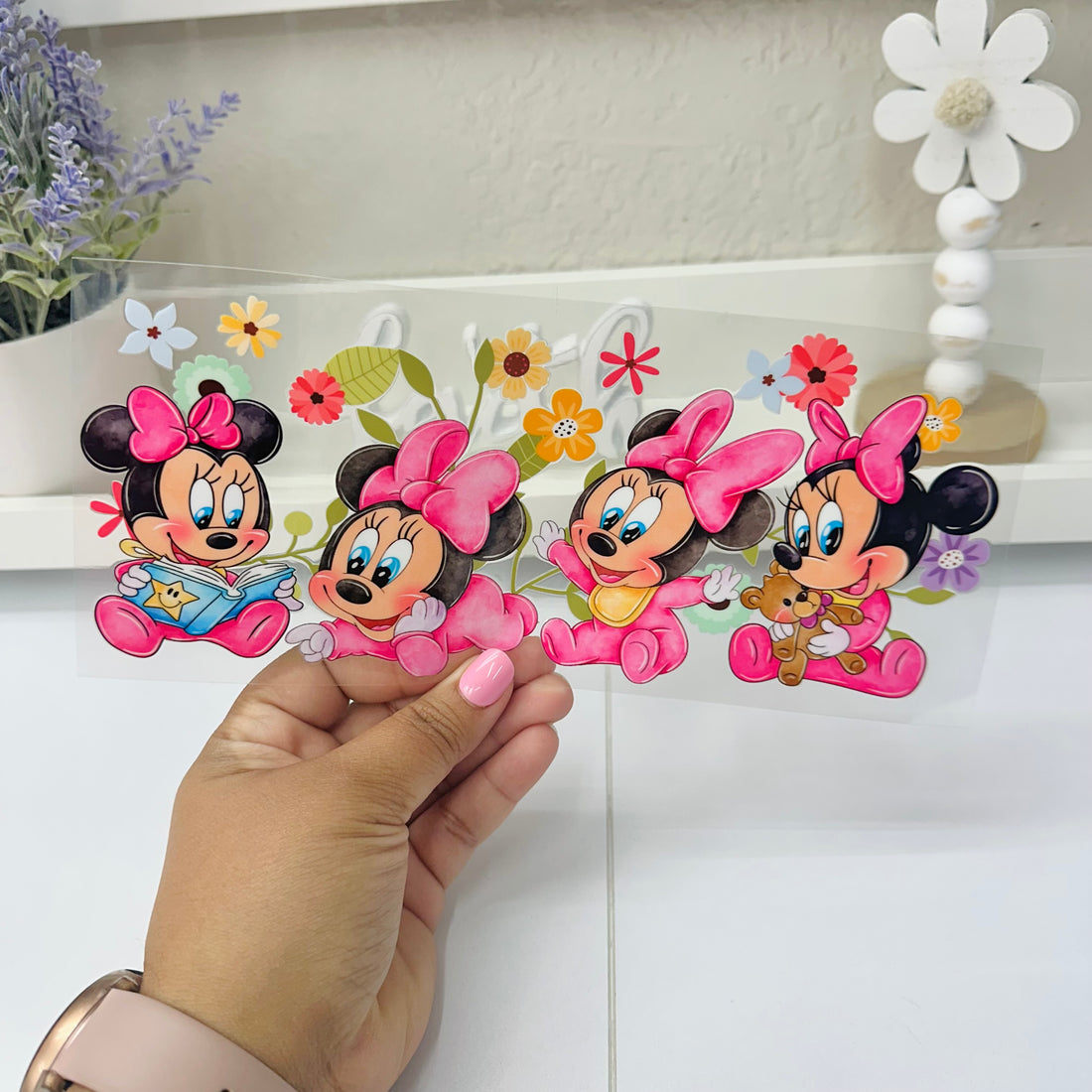 Baby Girl Mouse | UV DTF Wrap