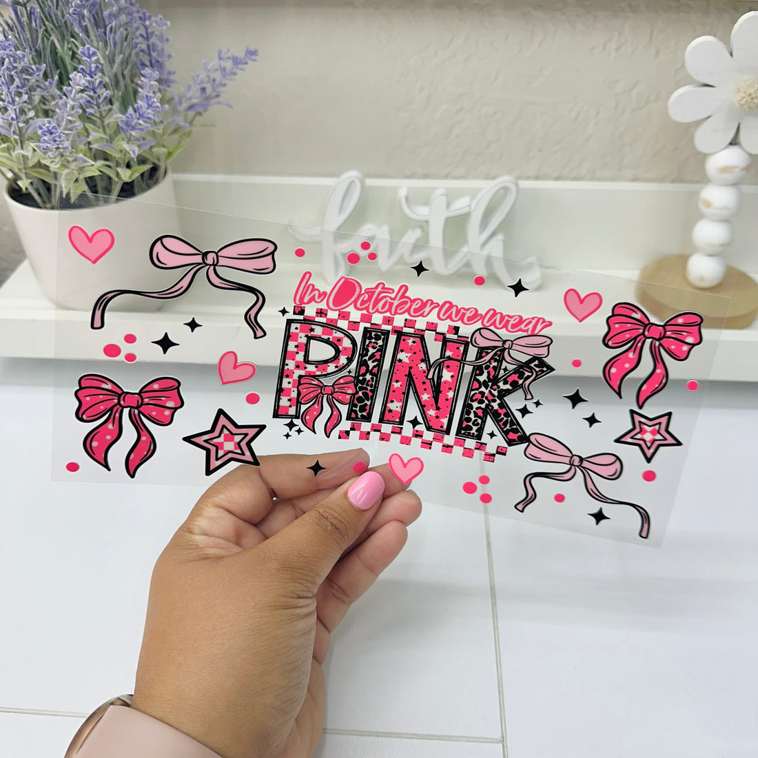 Octuber Pink | UV DTF