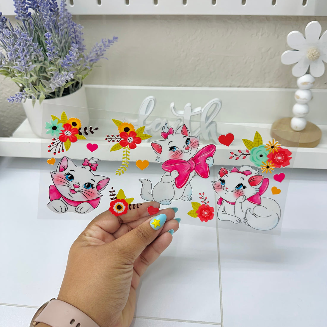 Cute Cat | UV DTF Wrap