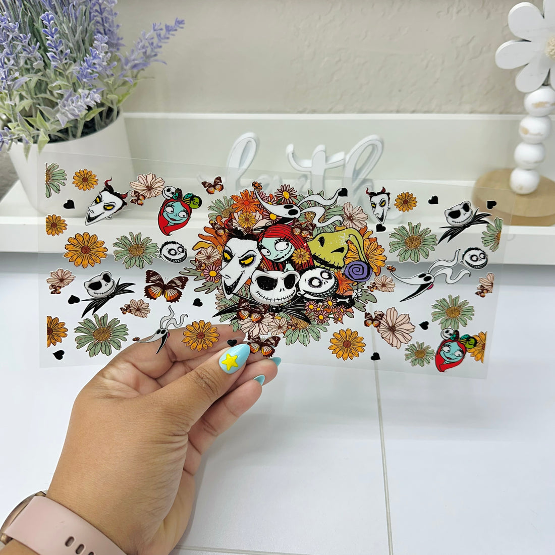 Fall Floral | UV DTF Wrap