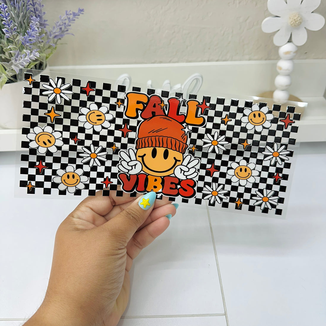 Retro Fall Vibes | UV DTF Wrap