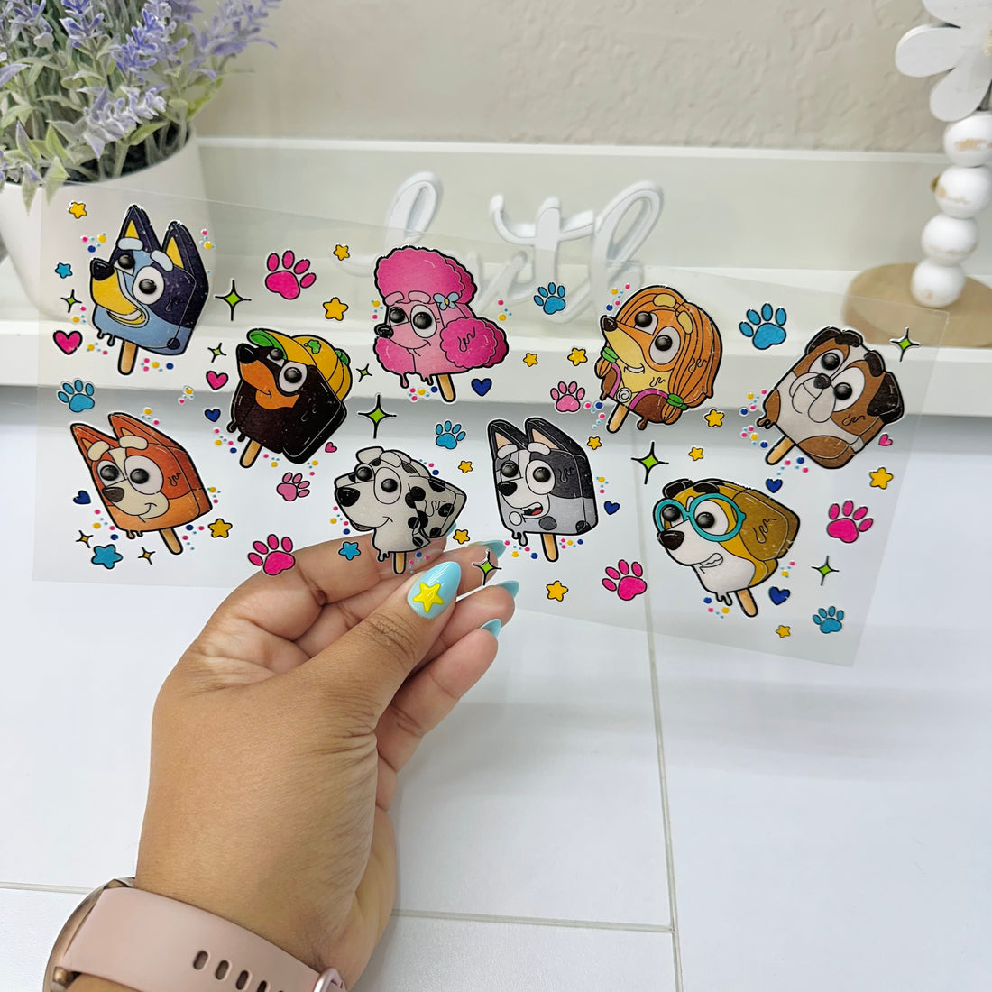 Dog Friends | UV DTF Wrap