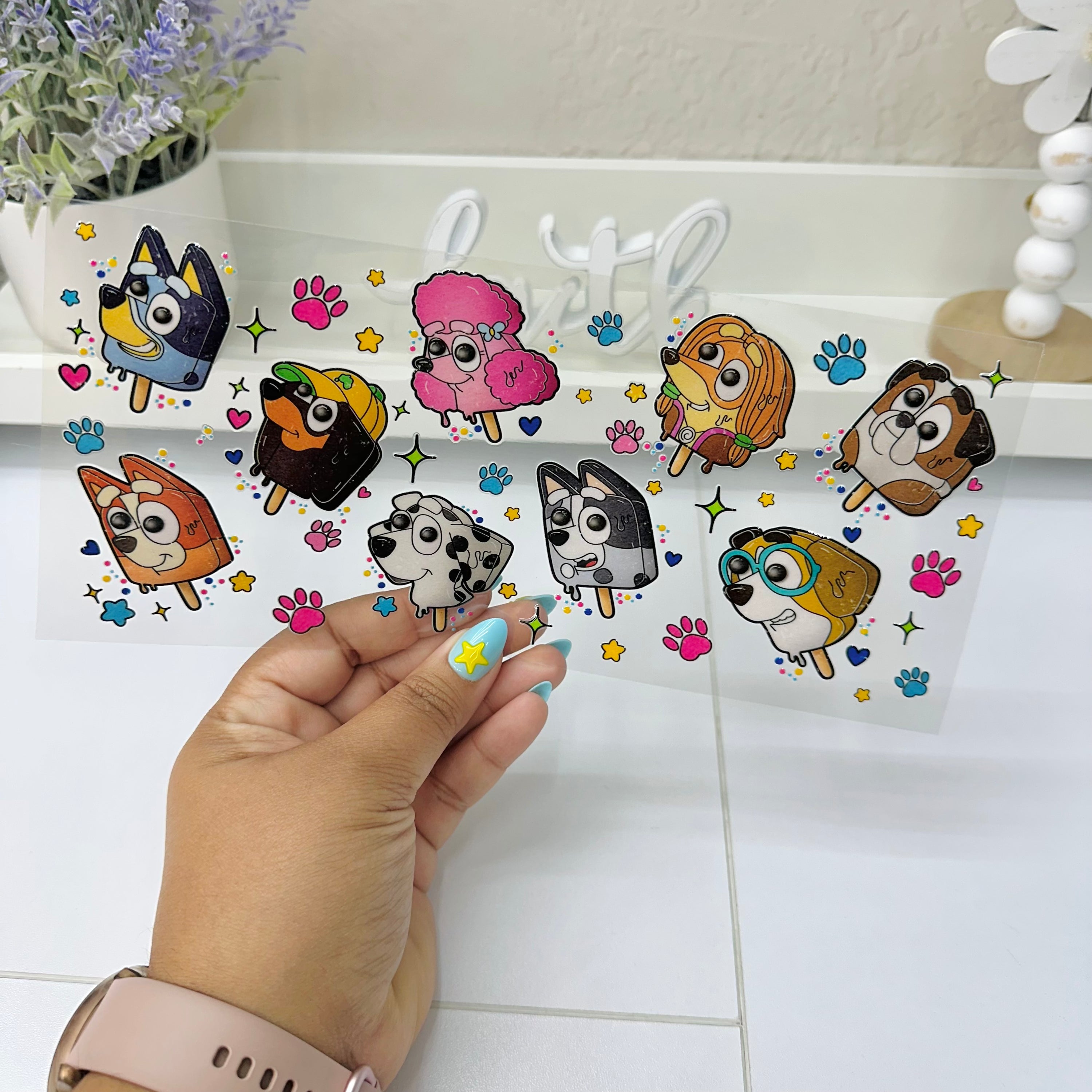 Dog Friends | UV DTF Wrap