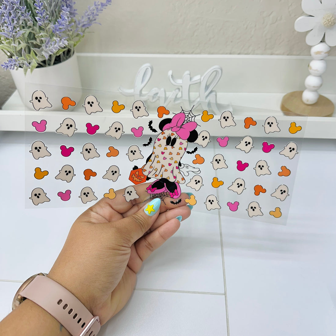 Girl Mouse Ghost | UV DTF Wrap