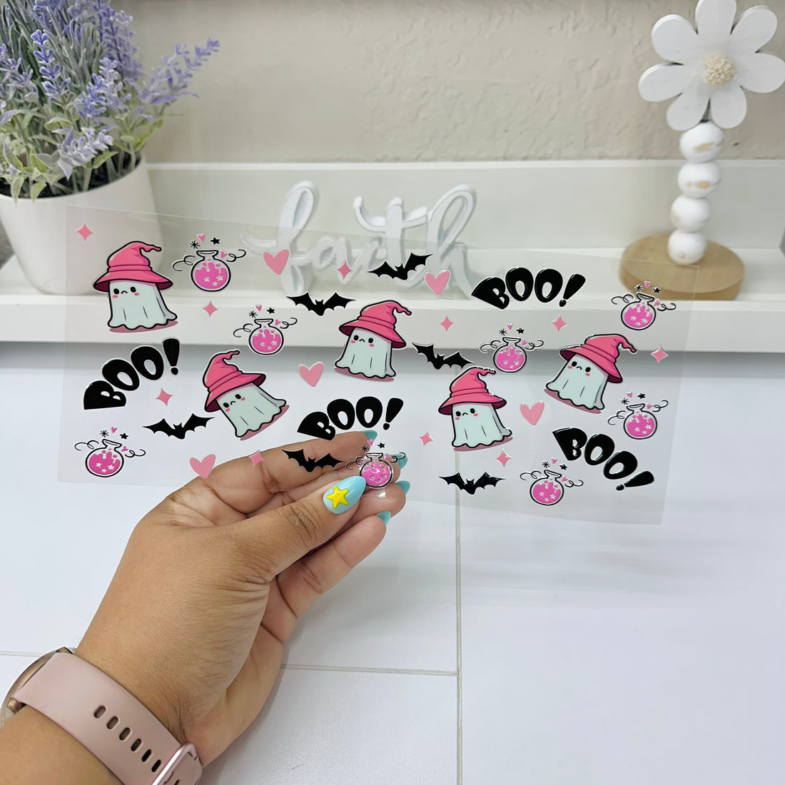 Cute Ghost | UV DTF Wrap