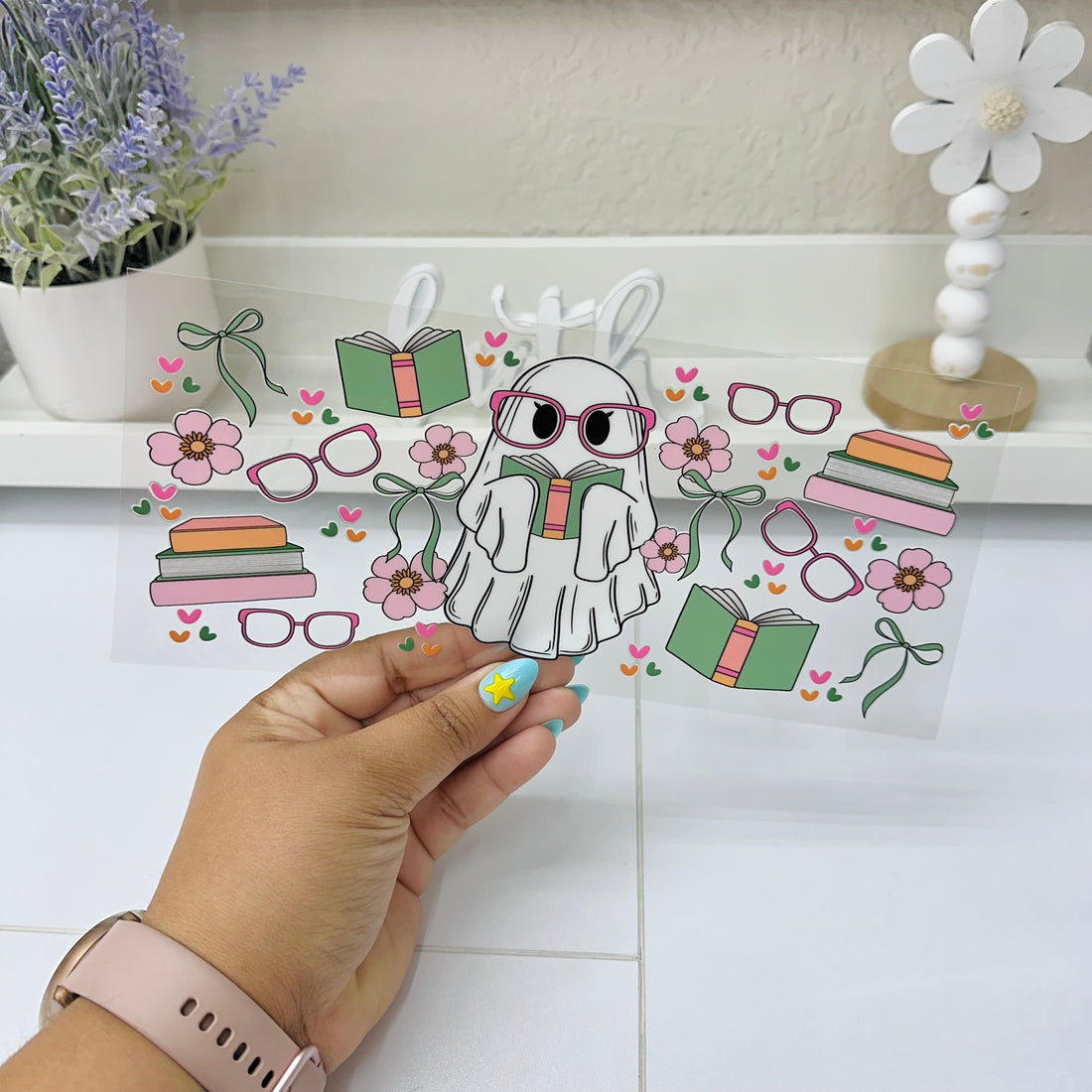 Bookish | UV DTF Wrap