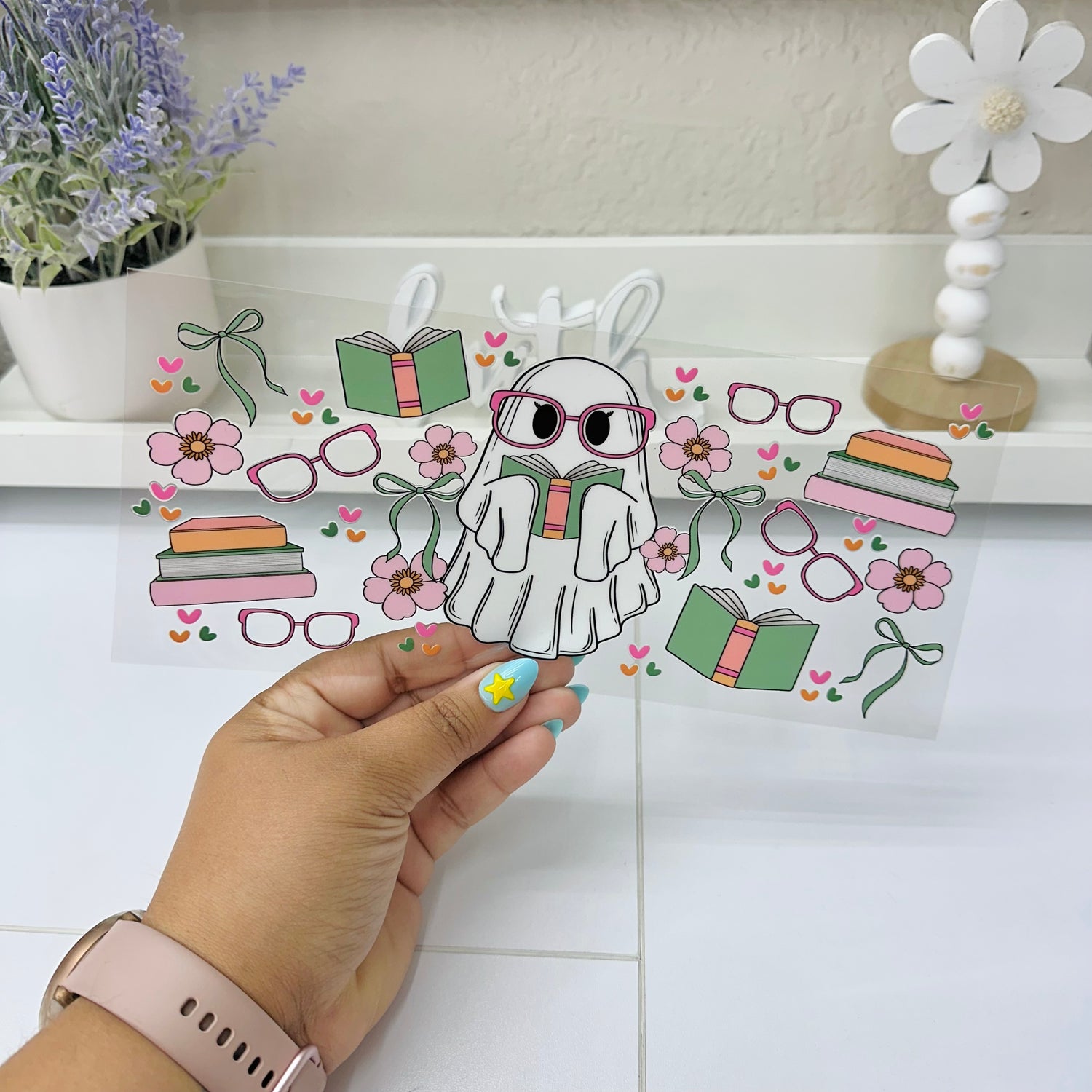 Bookish | UV DTF Wrap