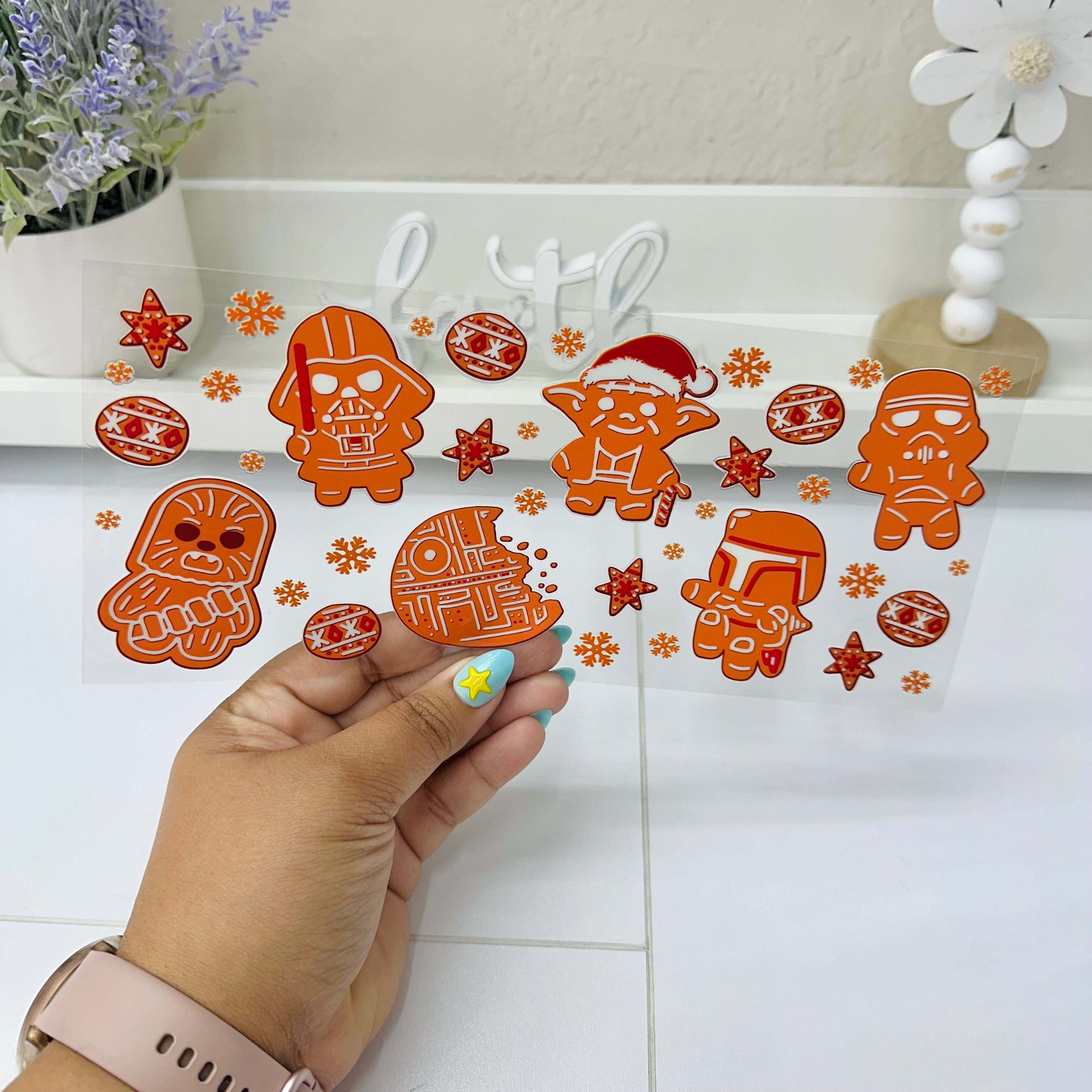 Christmas Cookies | UV DTF Wrap