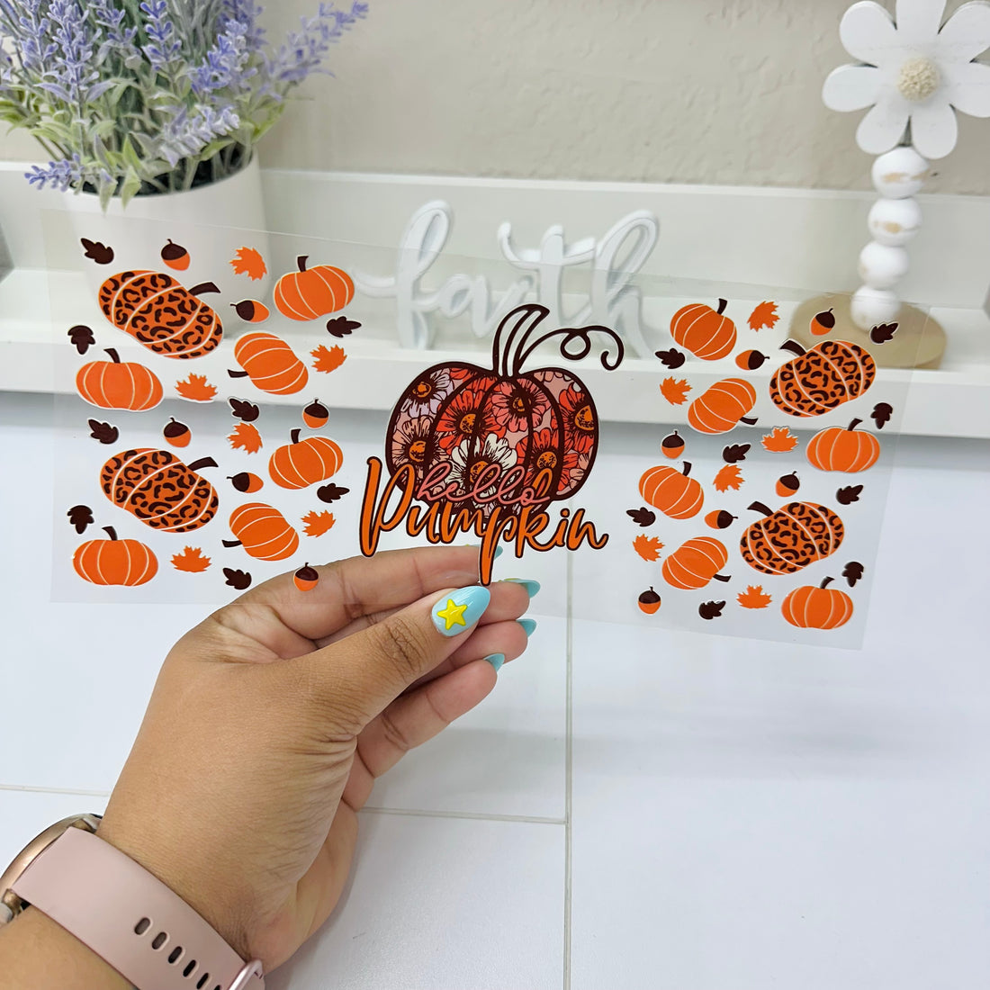 hello pumpkin | UV DTF Wrap