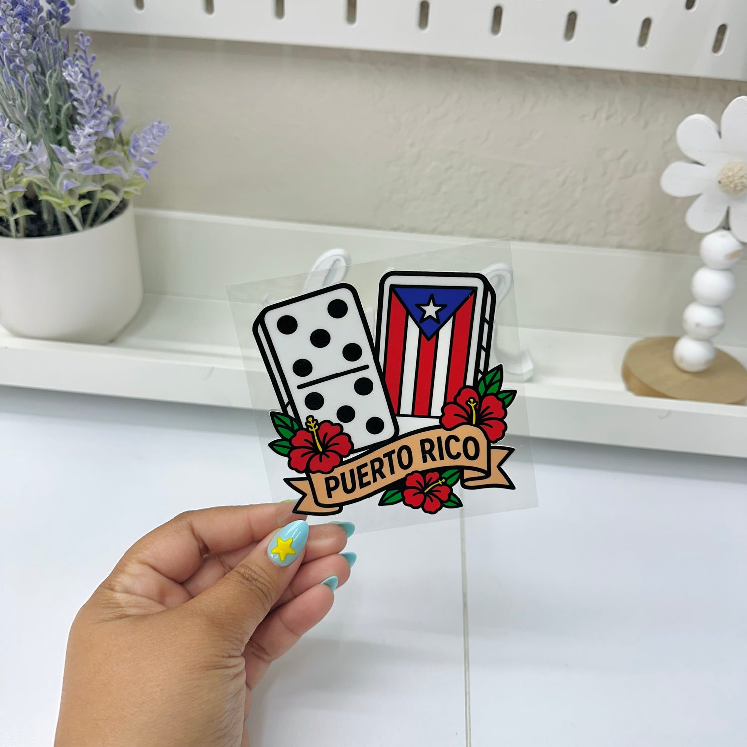 PR Dominos | UV DTF Decal