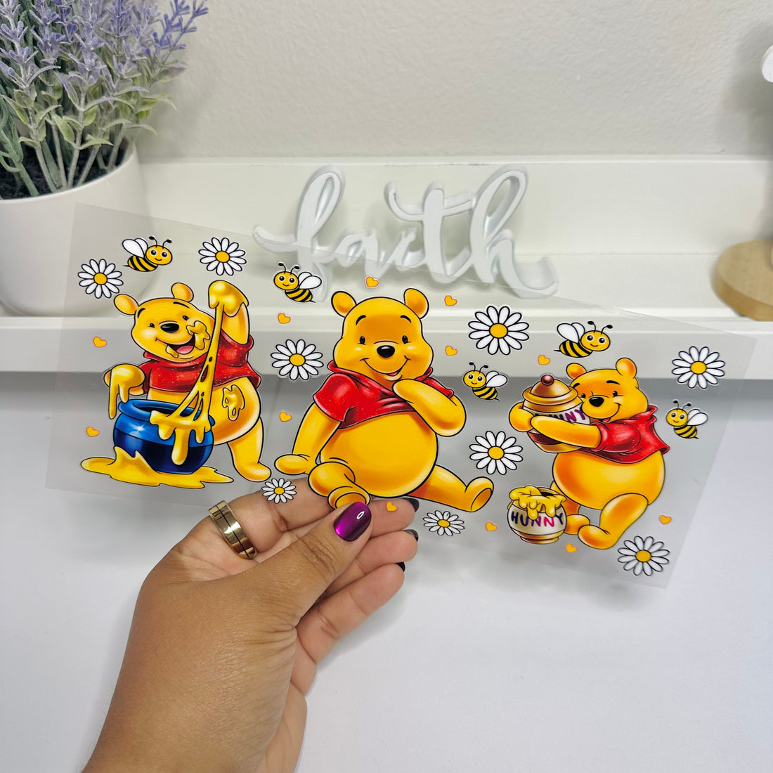 Cute Bear | UV DTF Wrap