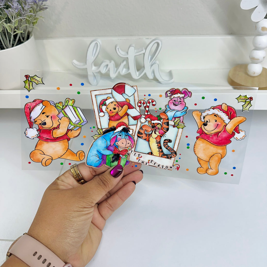 Bear Christmas Vibes | UV DTF