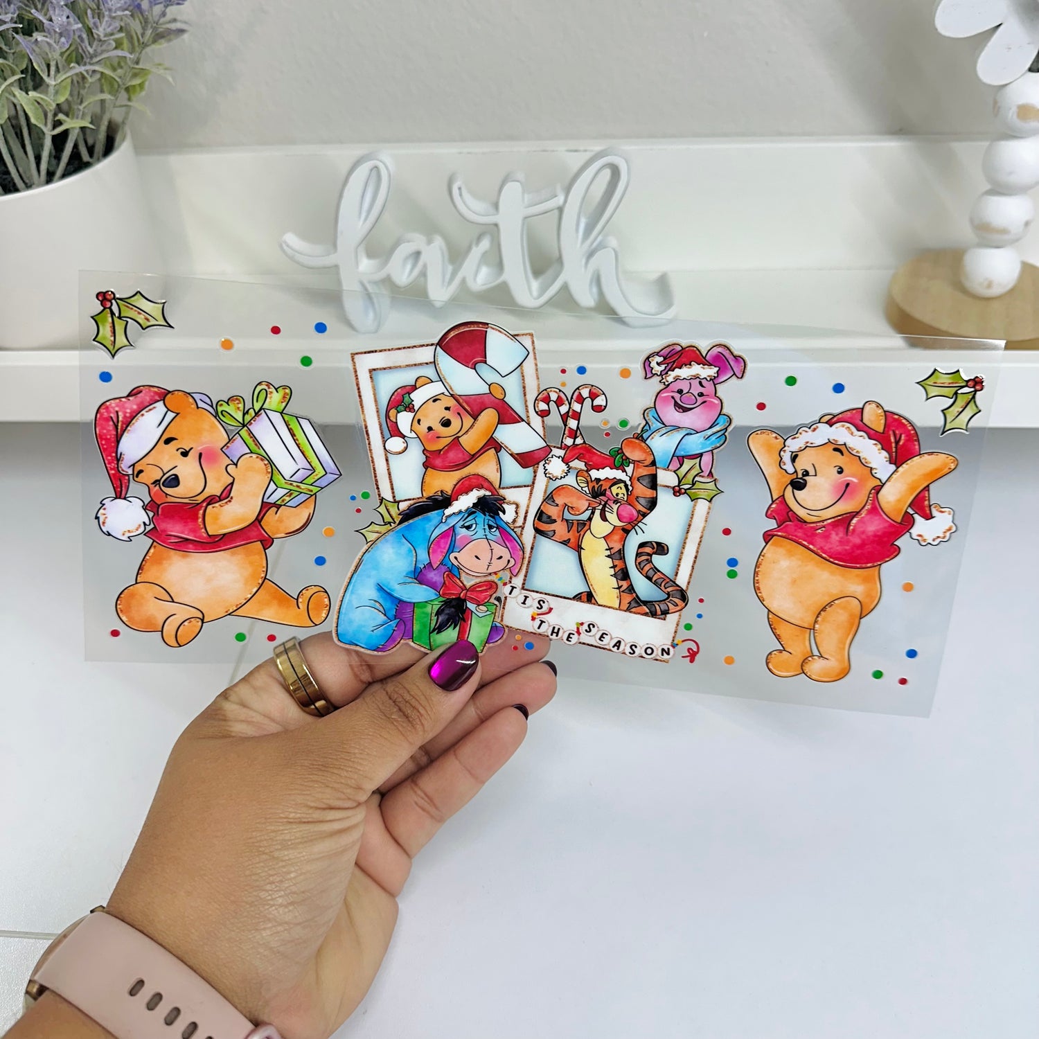 Bear Christmas Vibes | UV DTF