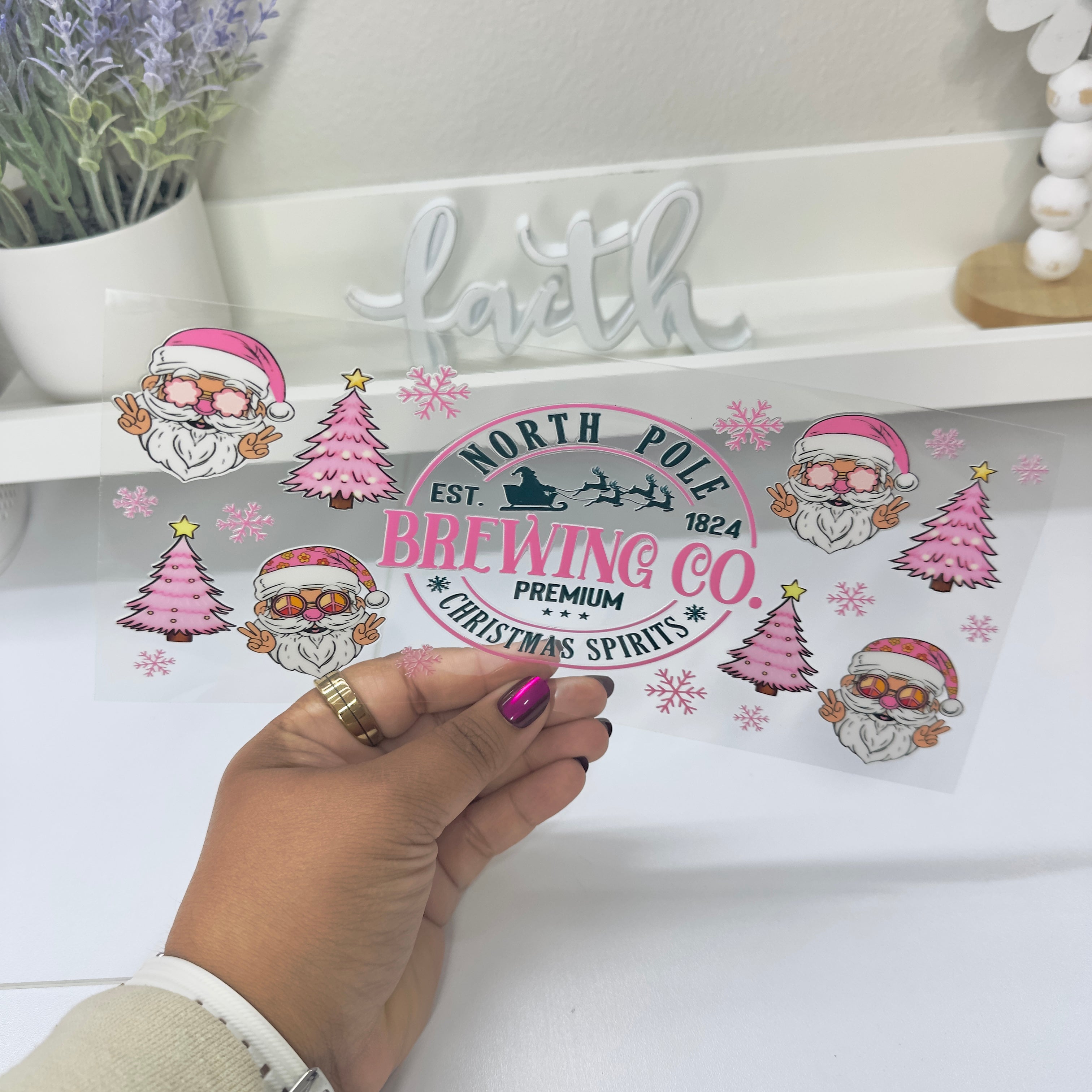 North Pole | UV DTF Wrap