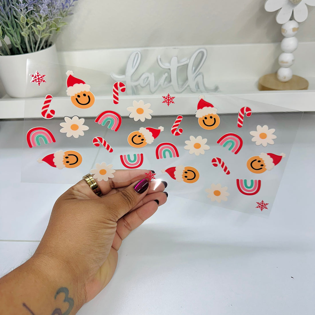 Happy Santa Christmas | UV DTF