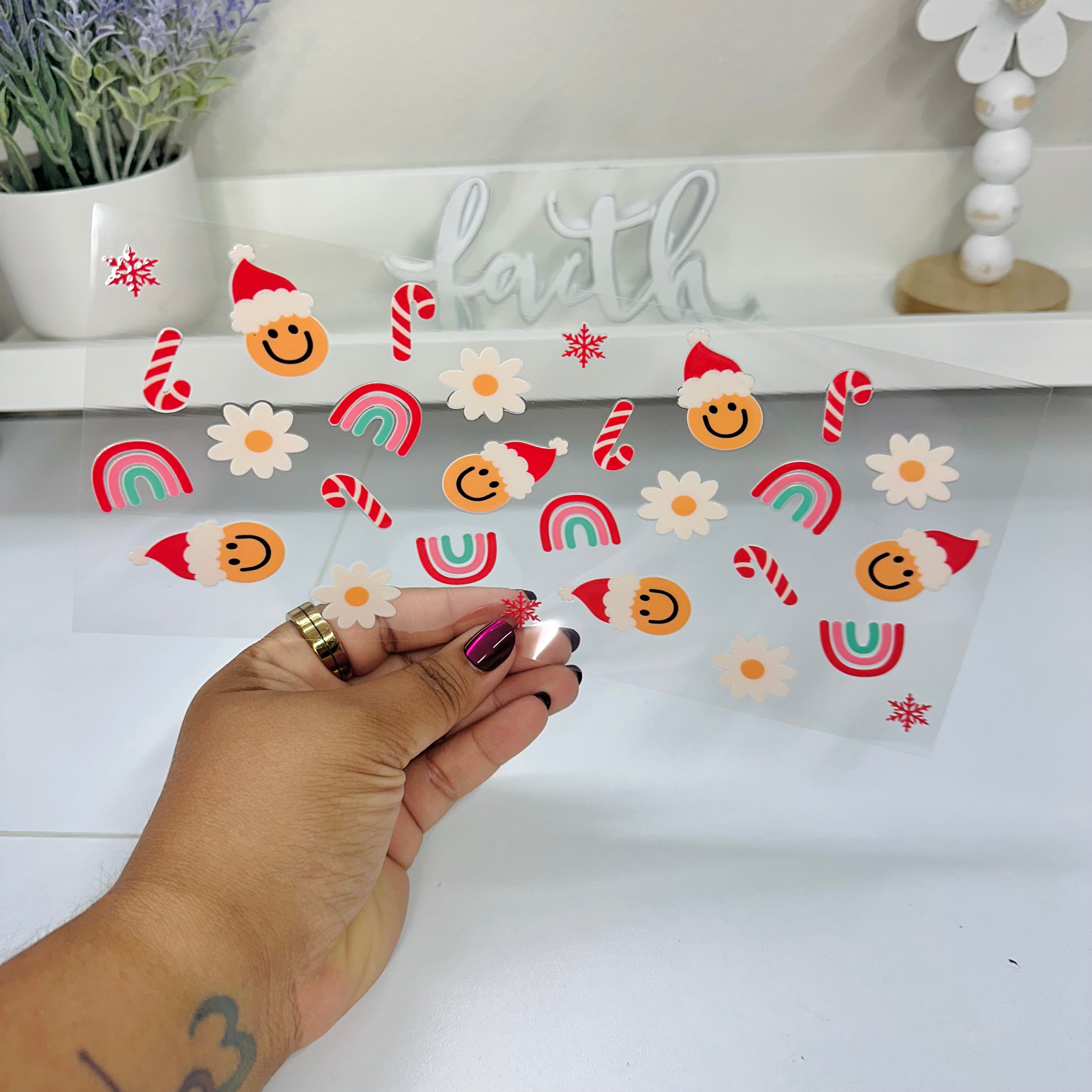 Happy Santa Christmas | UV DTF