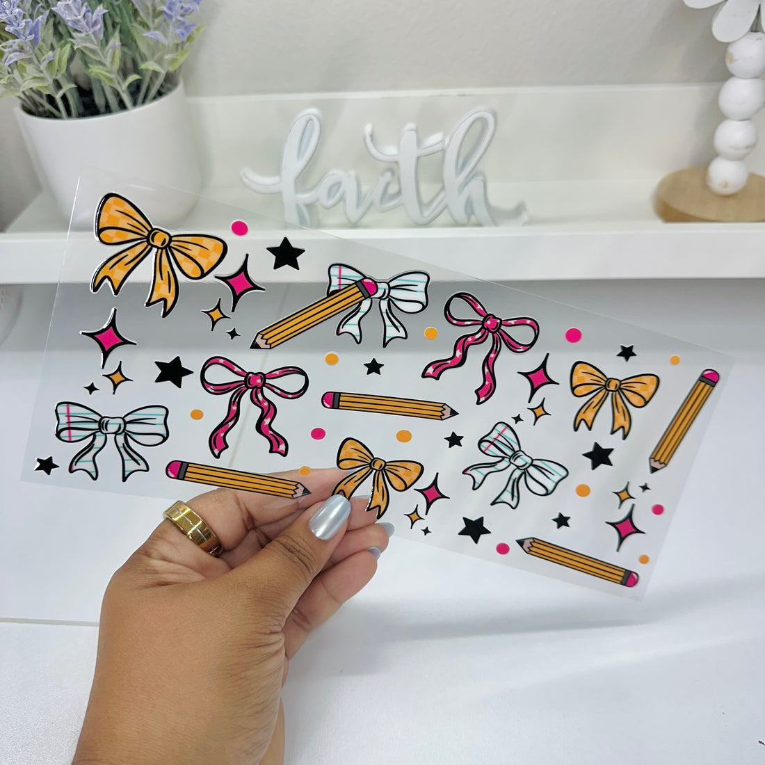 School Bows | UV DTF