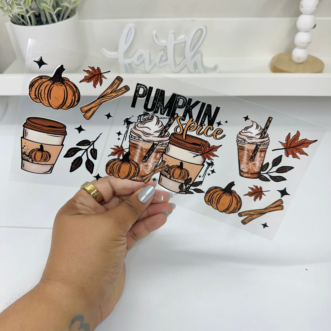 Pumpkin Spice | UV DTF
