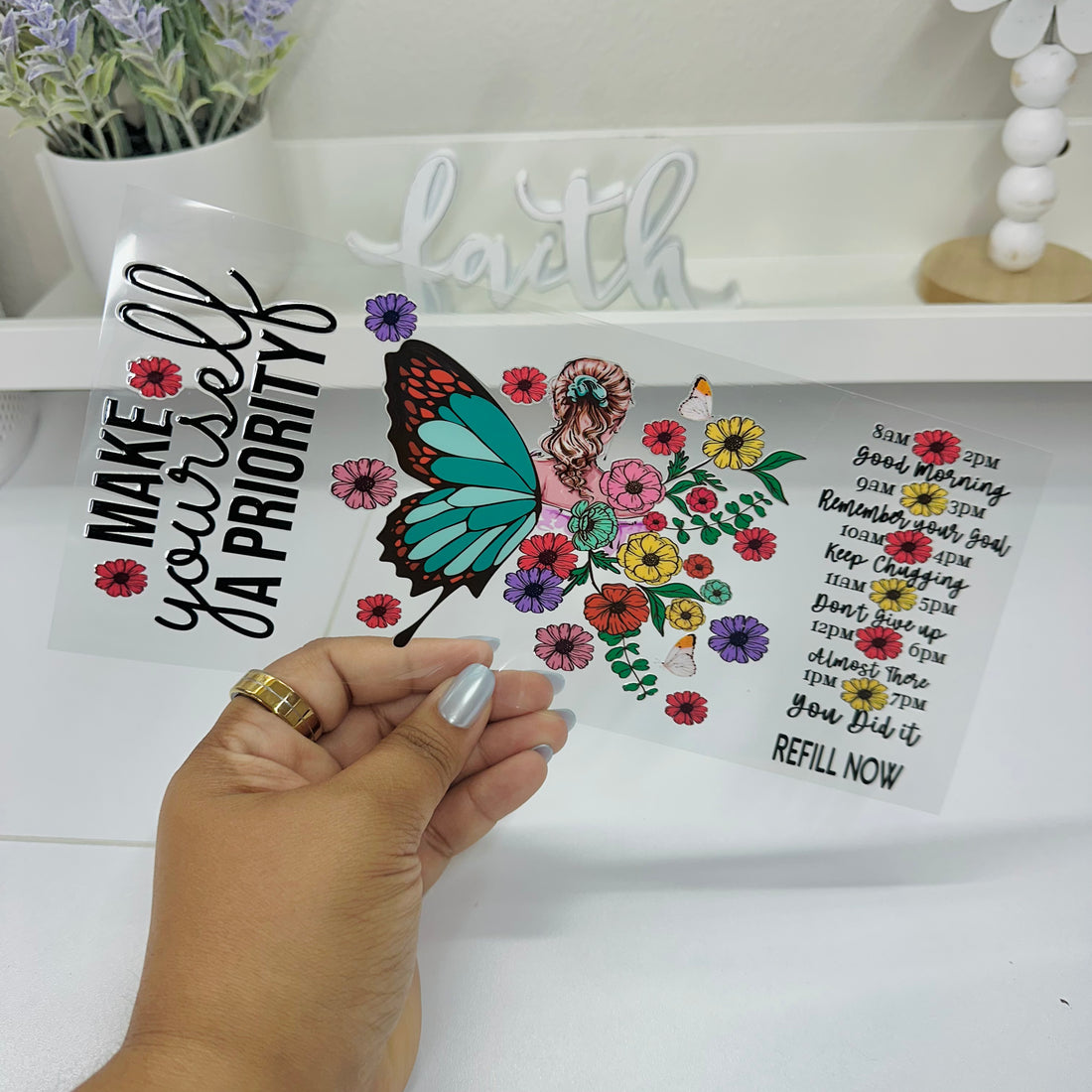 Make yourself a Priority | UV DTF Wrap