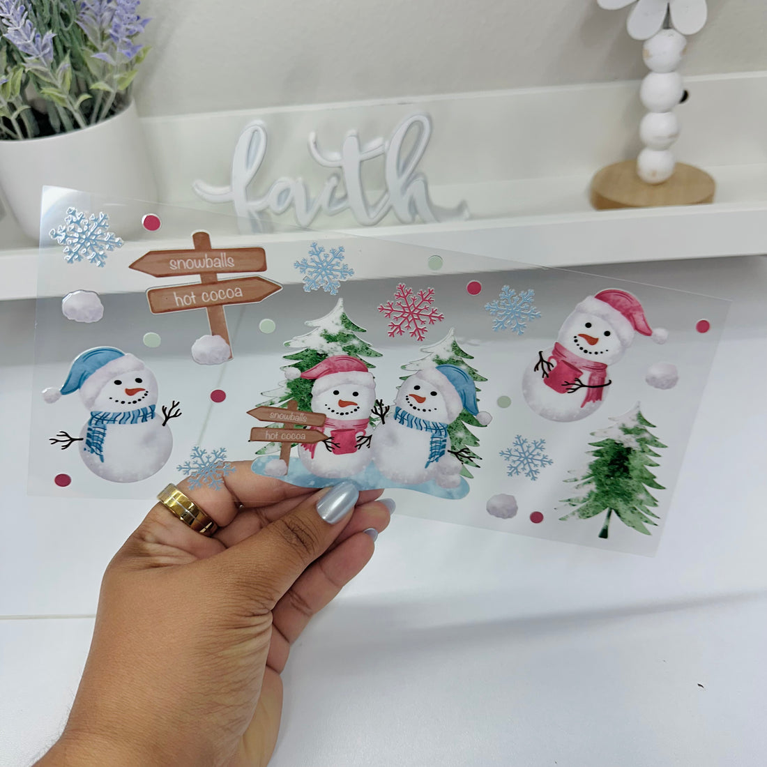 Snowman | UV DTF