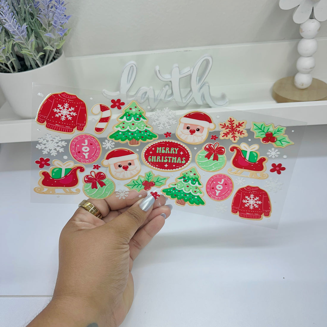 Christmas Cookie Delight | UV DTF