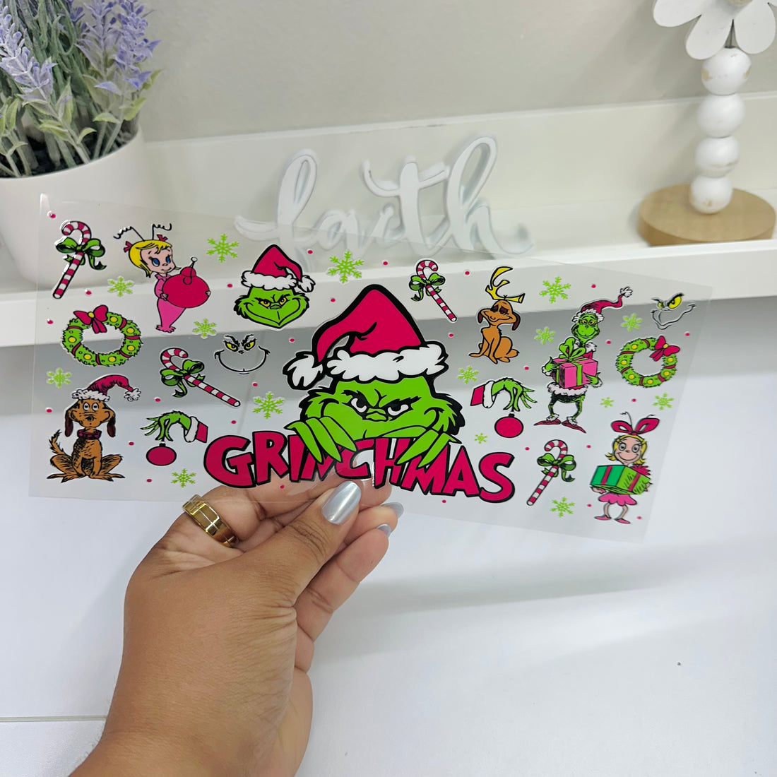 Grinchmas | UV DTF Wrap