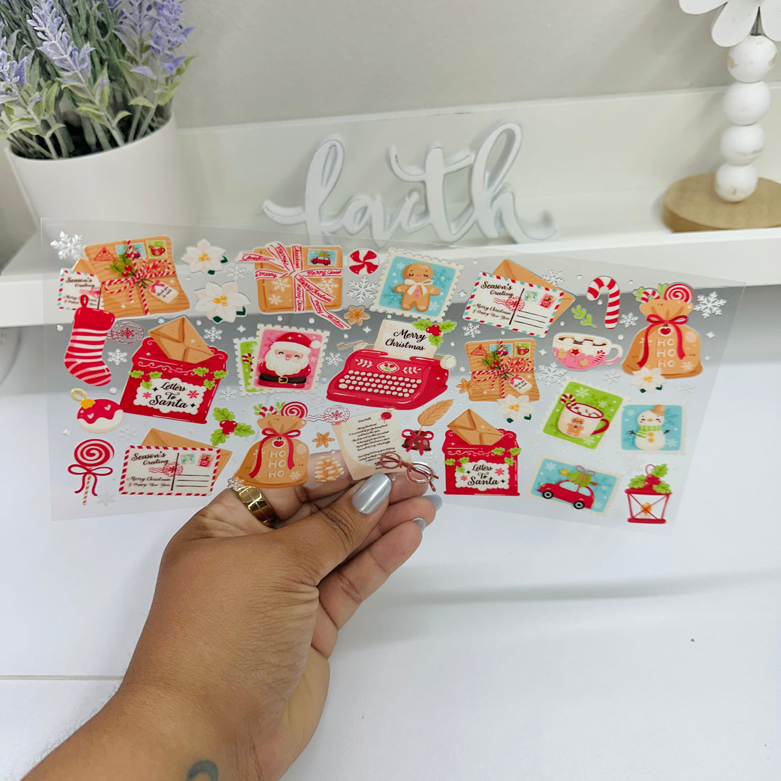 Letters to Santa | UV DTF