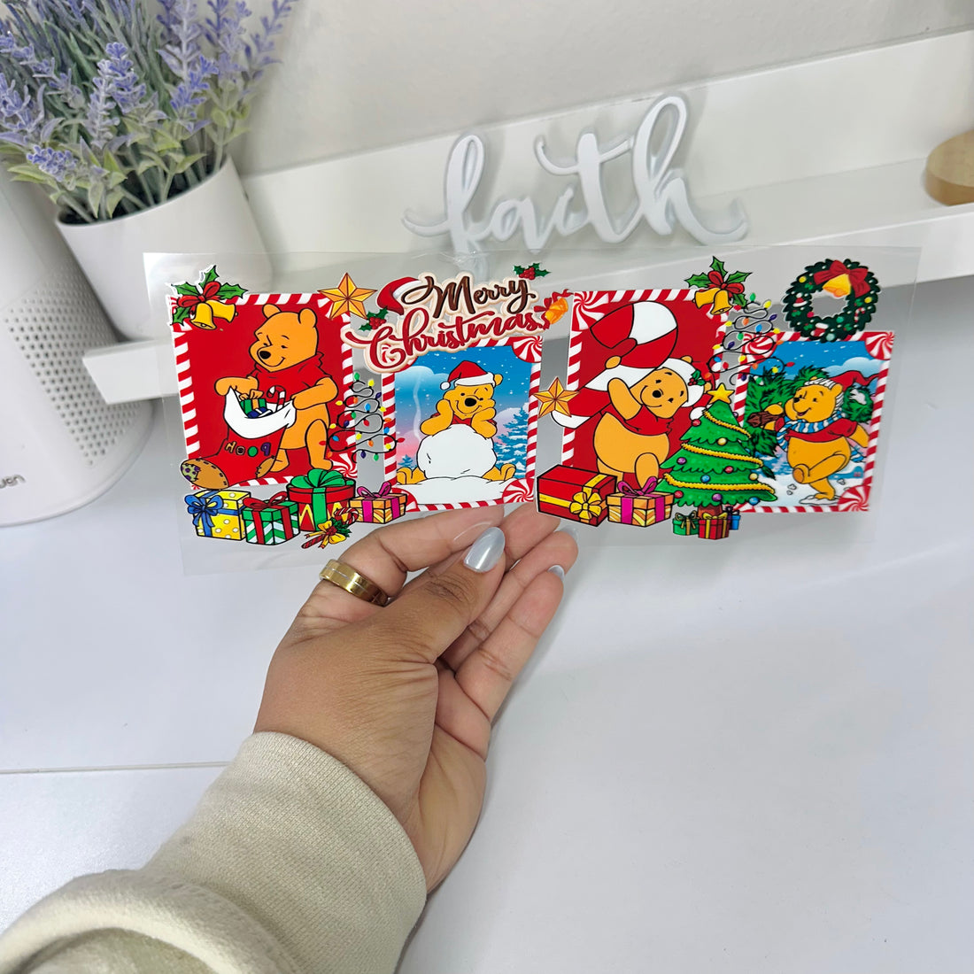 Merry Christmas Bear | UV DTF
