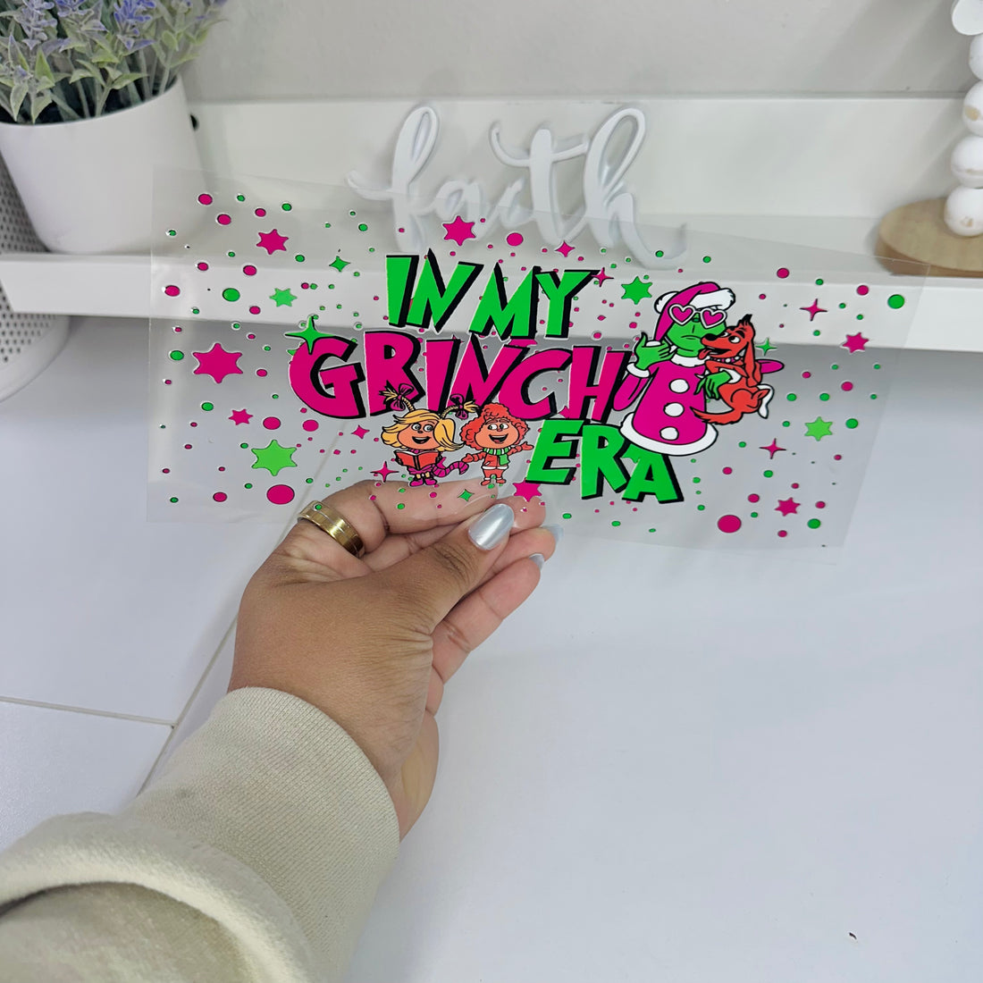 In my Grinch Era | UV DTF